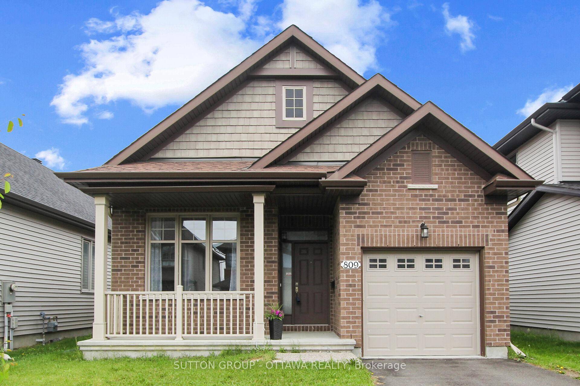 Welcome to 809 Carnelian Crescent, a stunning Sandstone model, Elevation B, built by Richcraft Homes.