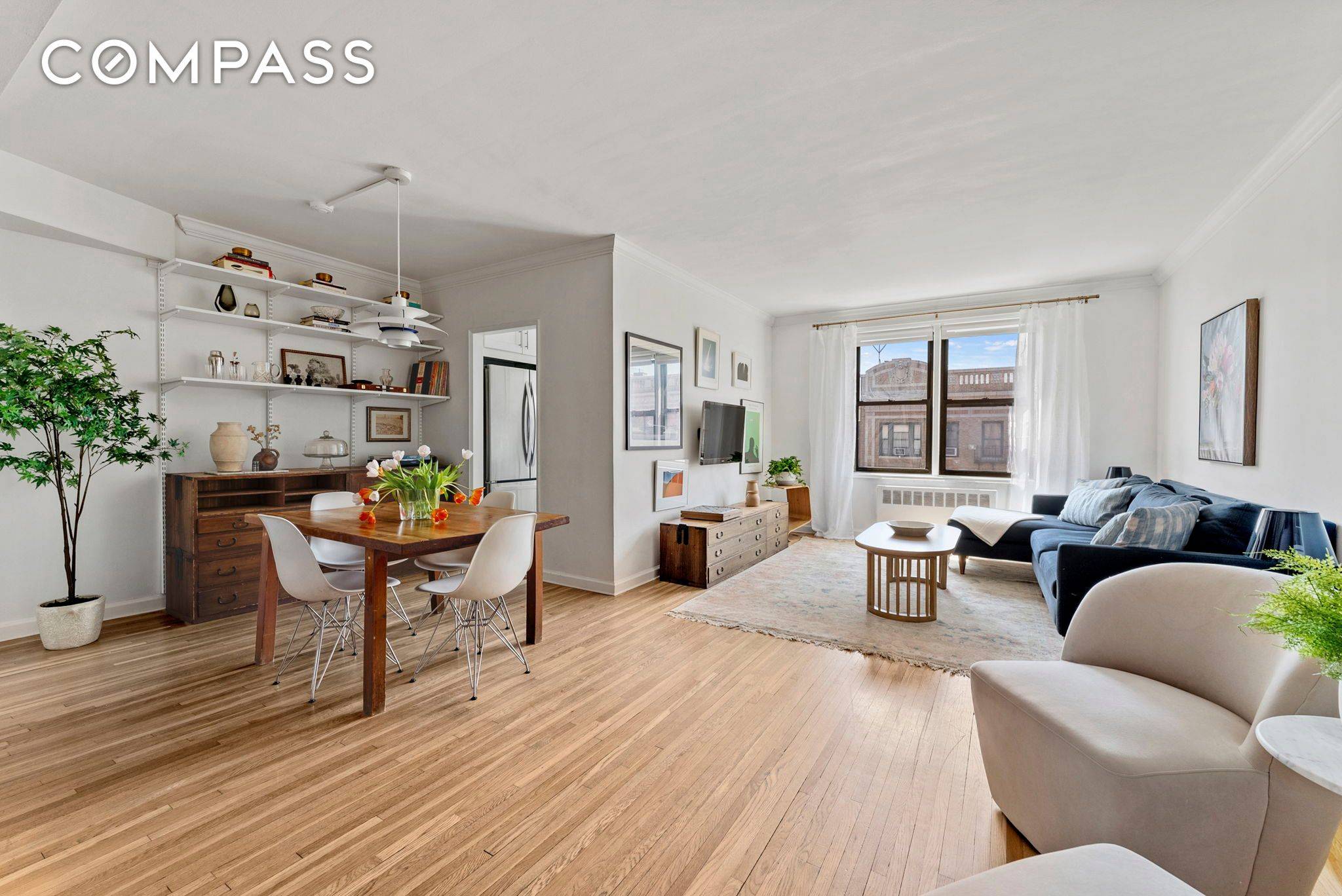 Welcome Home ! When you enter this sunny south facing apartment, you are immediately stunned at just how much space it has !