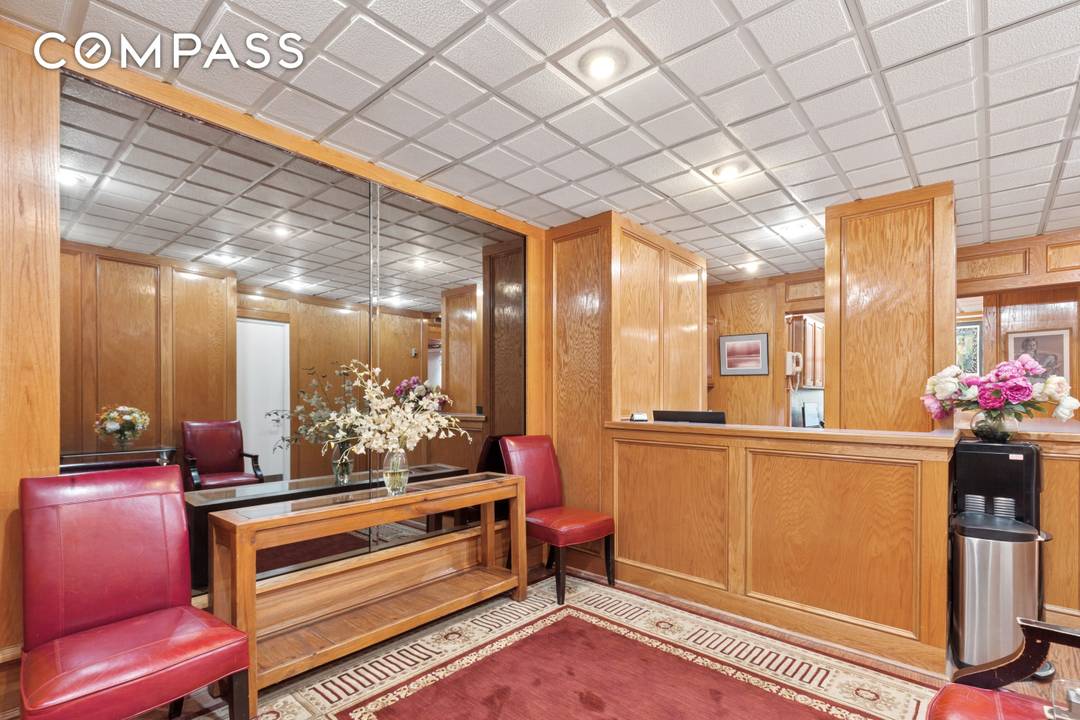 Beautifully renovated, wood paneled medical office located off the lobby in a prestigious luxury full service CONDO on 62nd Street and Central Park West !