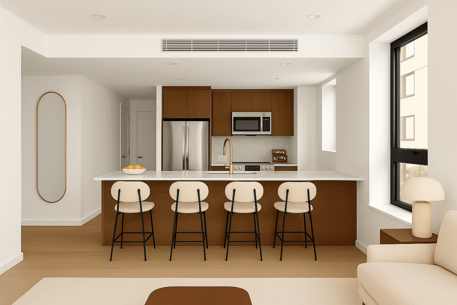 At Ora, It's a Vibe. Where Modern Minimalism Comes to Life in Prime Williamsburg.