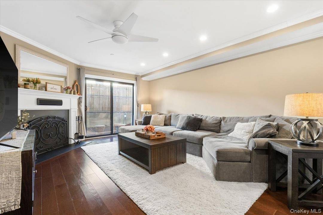 Live in style and comfort in this tastefully renovated first floor two bedroom, 1.