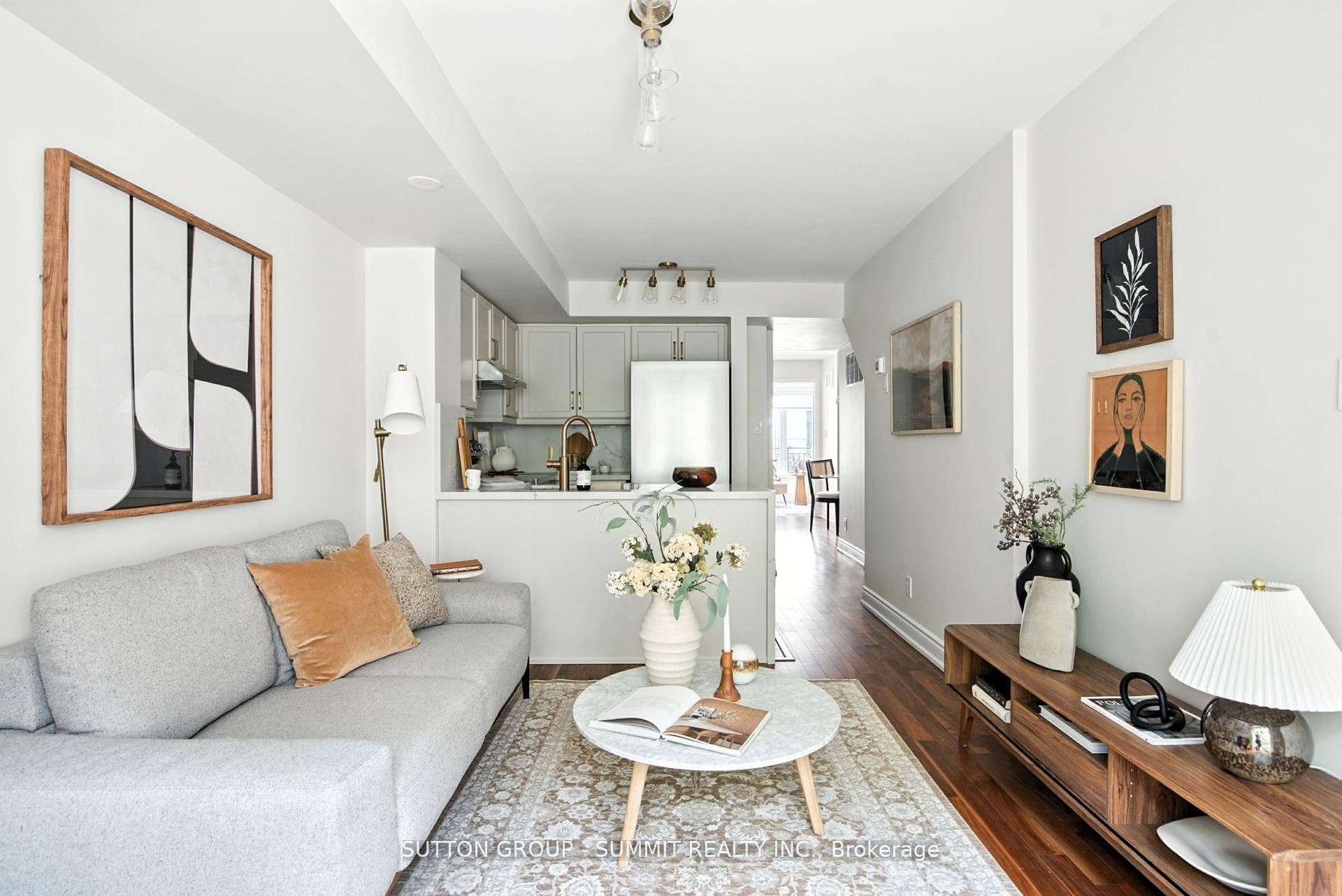 This Gorgeous 2 Bedroom plus Den Townhome with parking truly stands out from the typical Toronto inventory.