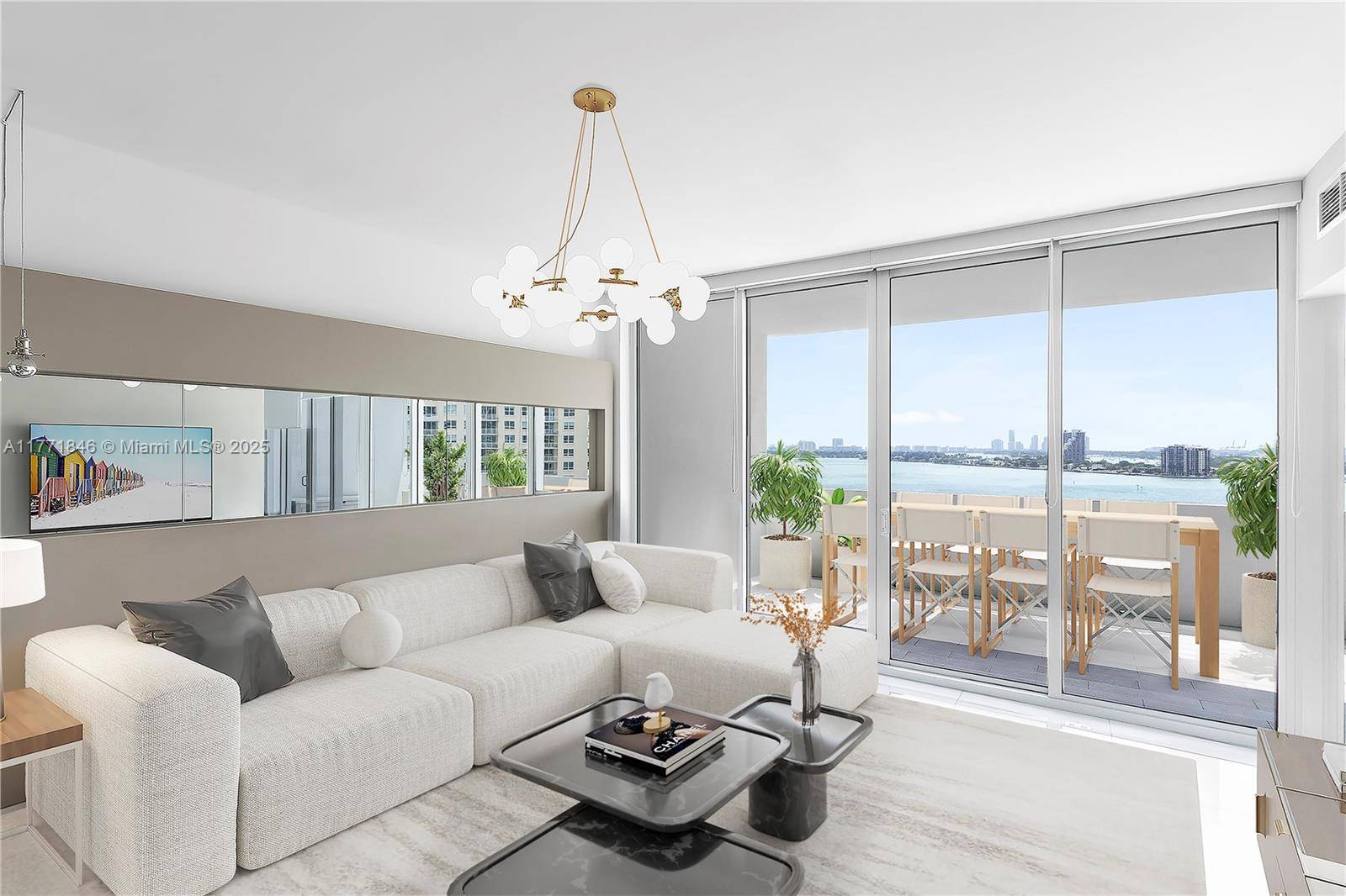 Experience luxury living in this stunning 05 line residence at Paramount Bay, offering breathtaking Biscayne Bay and Miami skyline views.