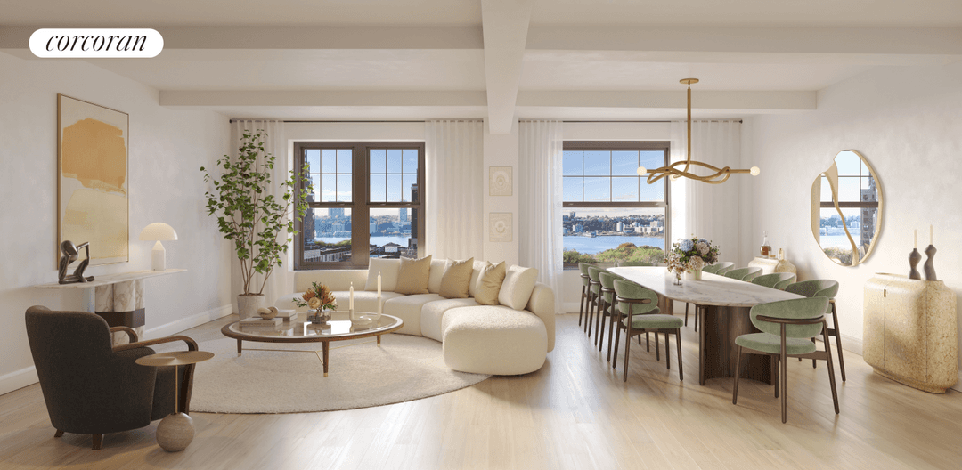 Designed by renowned architect and designer Thomas Juul Hansen, Residence 11B is a three bedroom, three bathroom with powder room facing west with water views overlooking the tree lined street ...