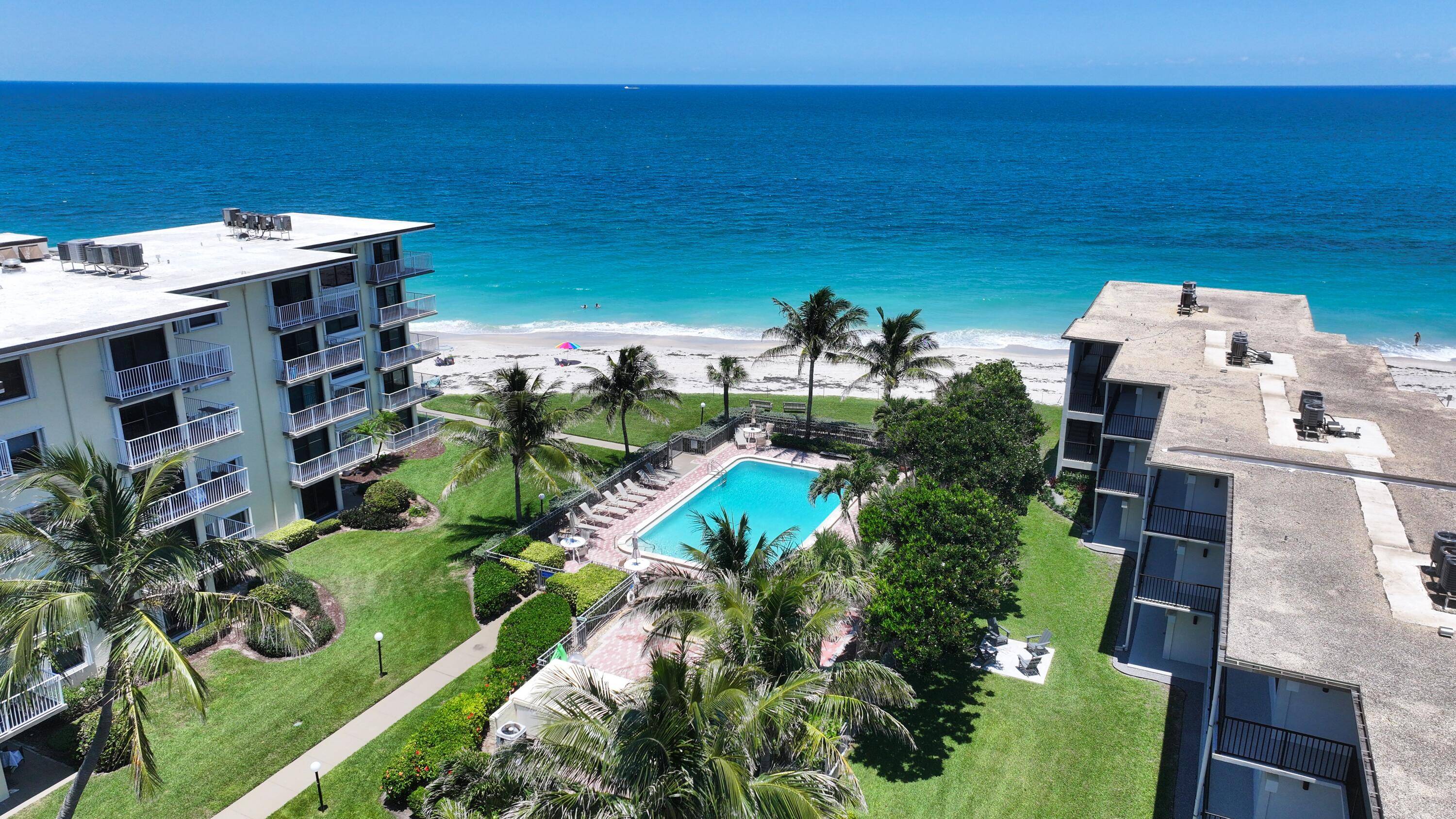 Experience coastal living at its finest in this 2 bed 2 bath condo, perfectly situated on the beach.