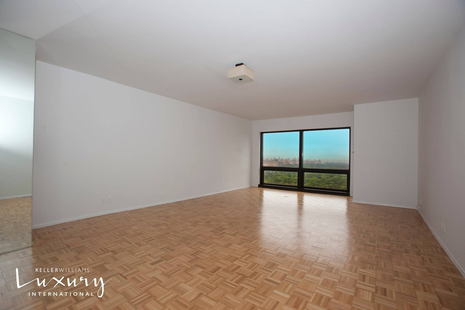 The unobstructed direct views of Central Park from both the living and primary bedroom of this beautiful 1, 125 sq.