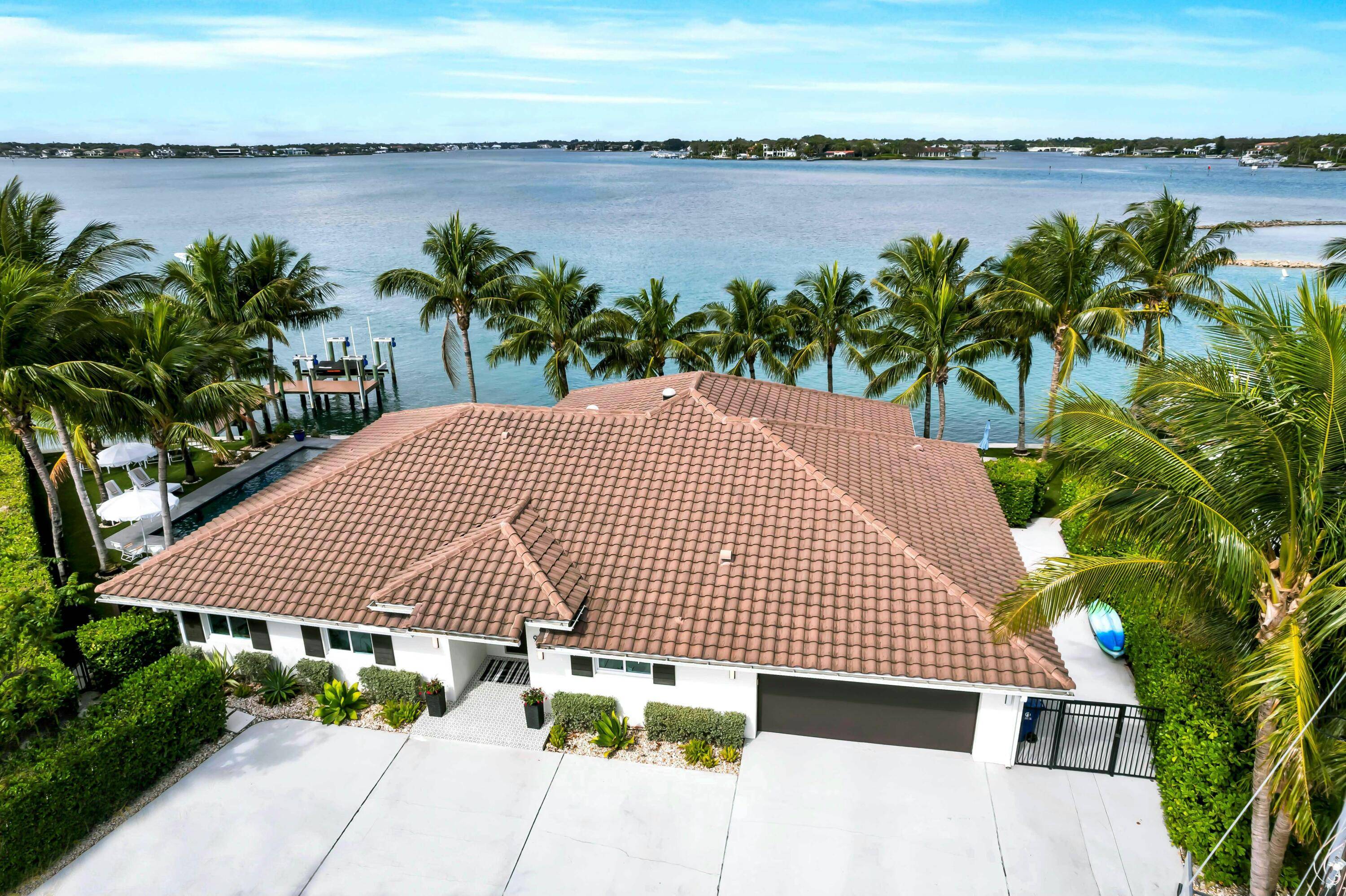 Commune with nature from your own backyard as you enjoy stunning, unobstructed sunset river views !