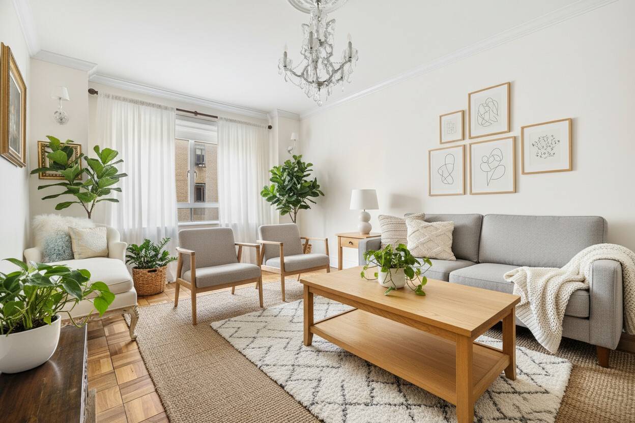 This oversized 1 bedroom residence is a rare find.