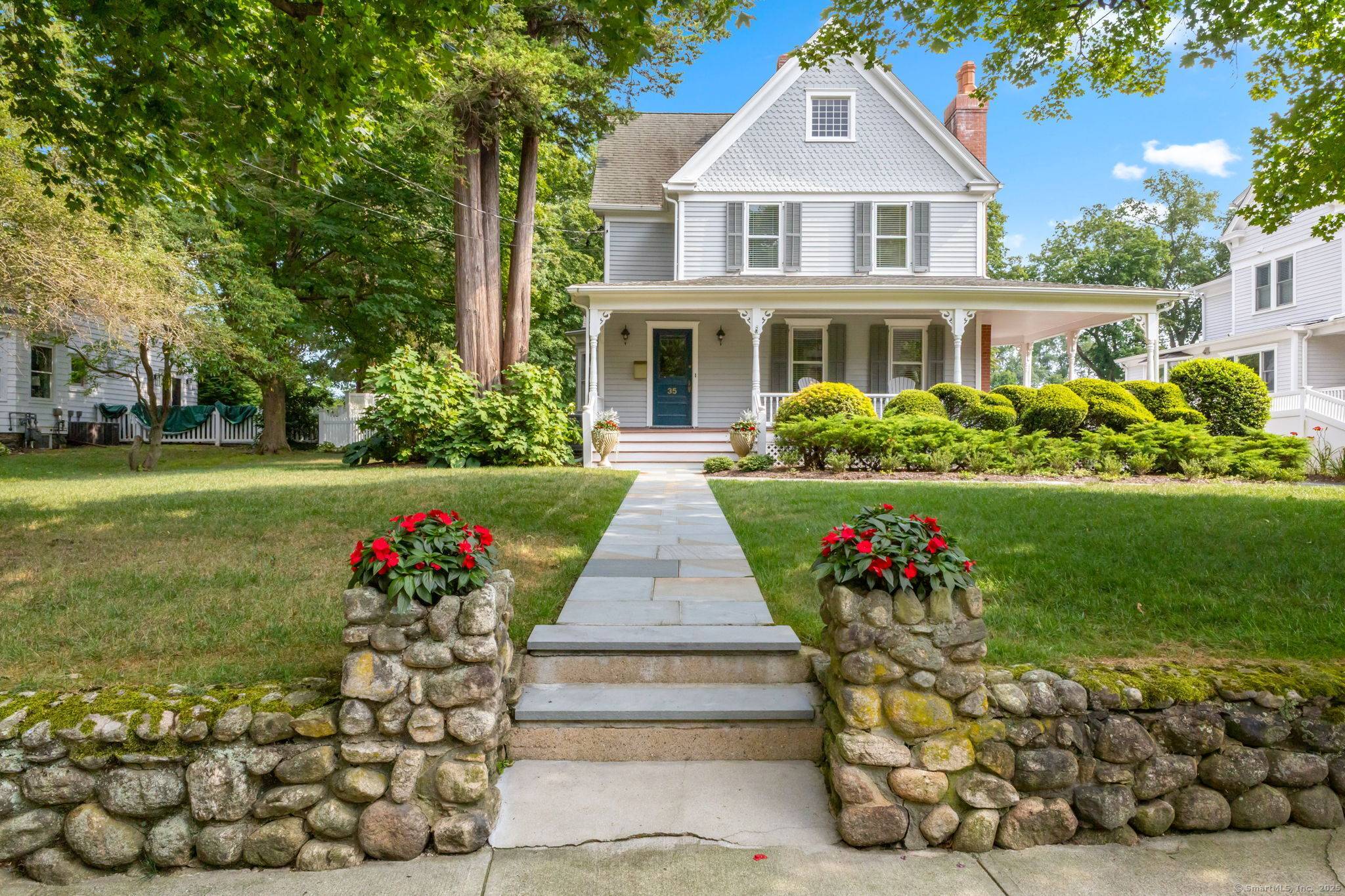 A sophisticated Victorian home on a sought after in town street with the amenities for today's lifestyle.