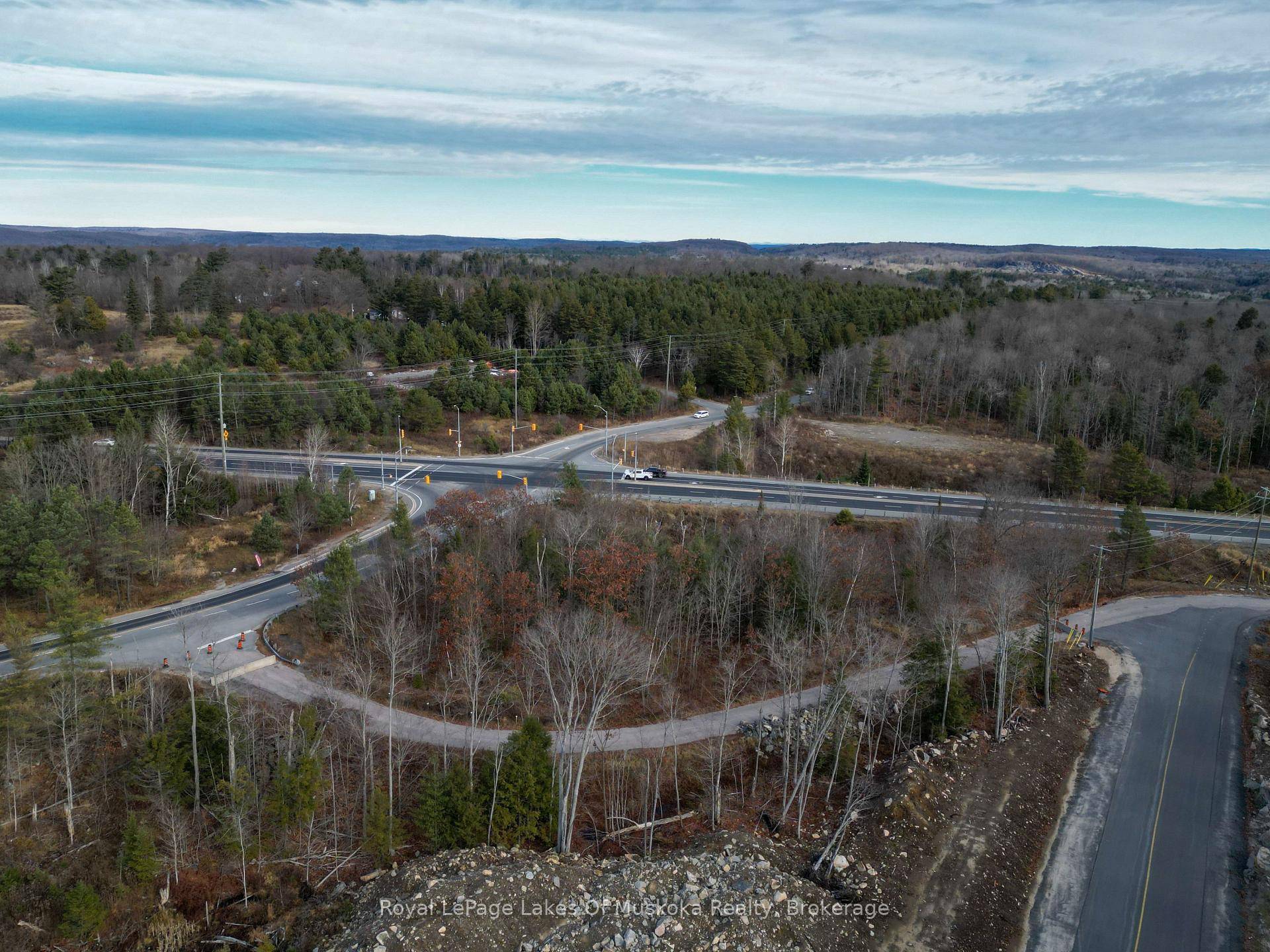 Prime development opportunity offering exceptional visual exposure from Highway 60 in the Town of Huntsville.