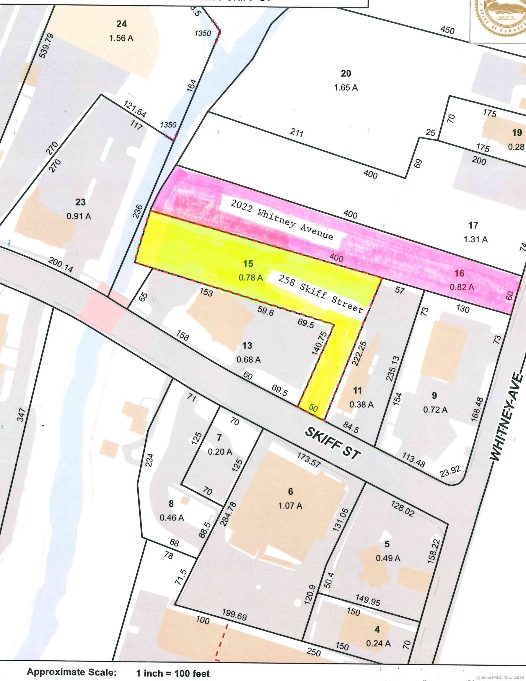 Great opportunity to purchase two contiguous parcels totaling 1.