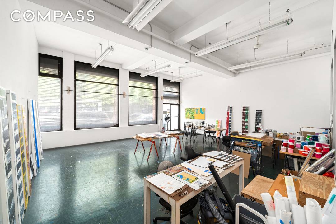 506 Greenwich Street, Residence 104, is a rare commercial condominium, convertible to residential, with 2, 042sf in the heart of Hudson Square, where the West Village, SoHo, and TriBeCa meet.