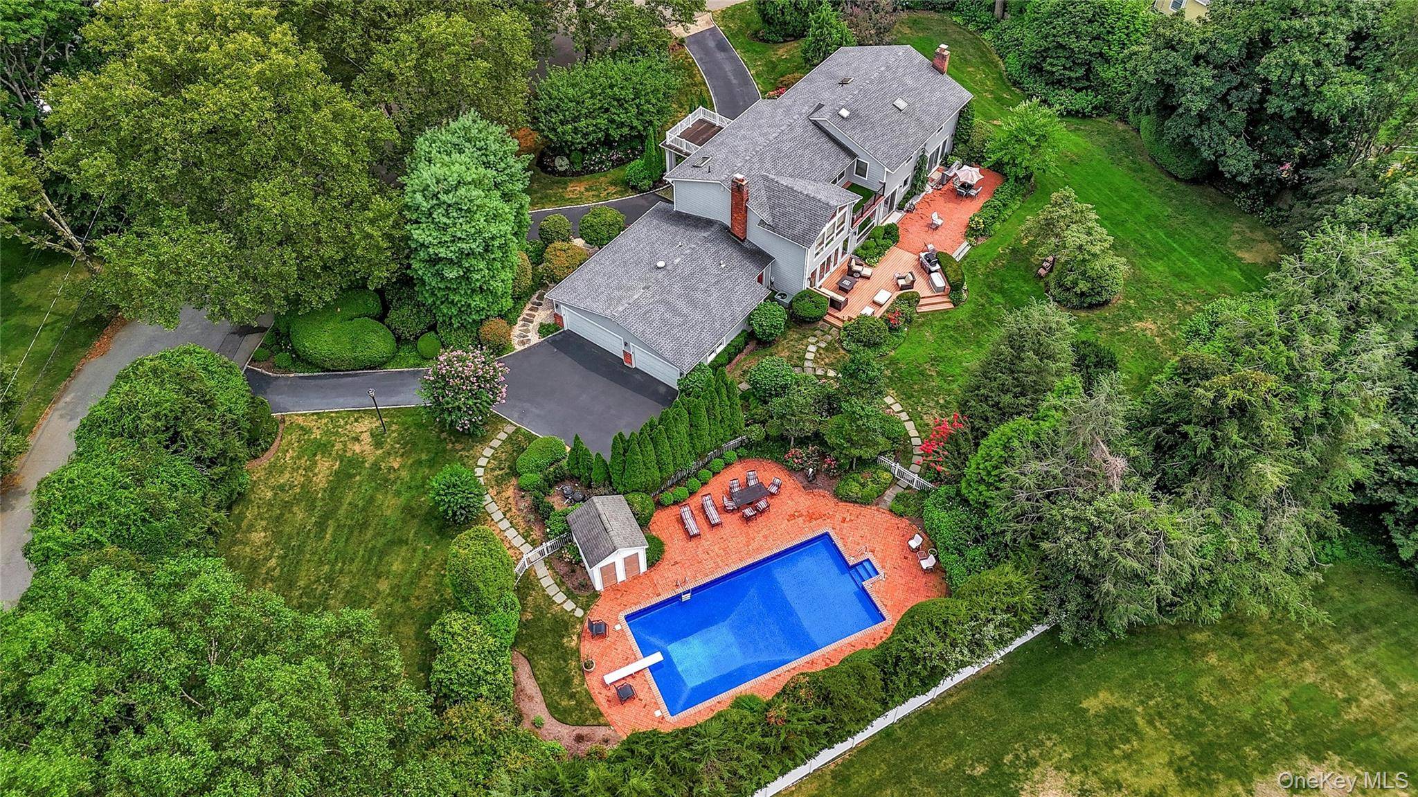 The residence at 30 Briarfield Lane in Huntington, NY is an impressive custom built colonial boasting 6 bedrooms, 4 full bathrooms, and 2 powder rooms spread over 5, 000 square ...