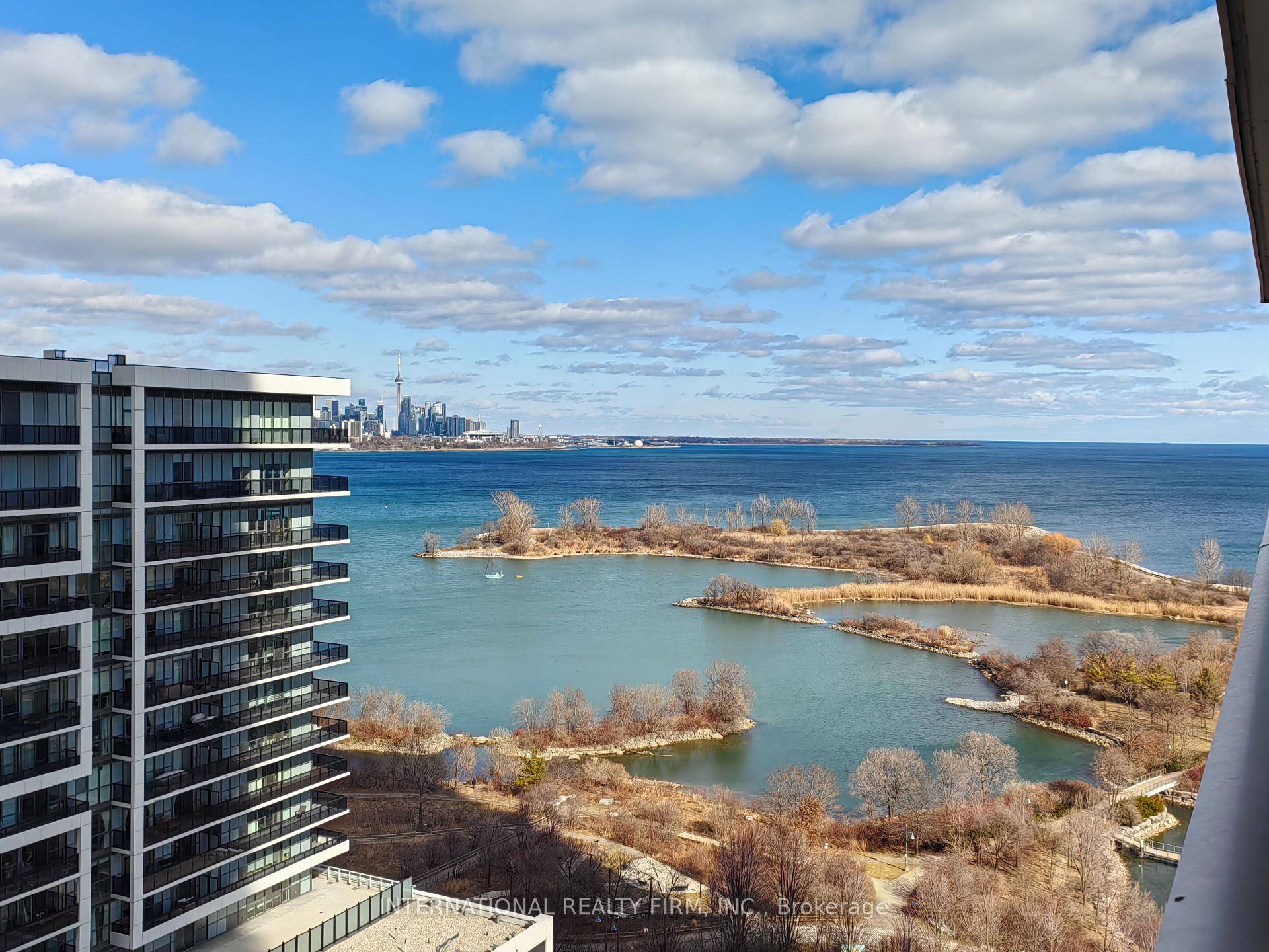 Spacious Open Concept Unit Featuring Floor To Ceiling Windows With Breathtaking Views Of Lake Ontario And The Toronto Skyline.