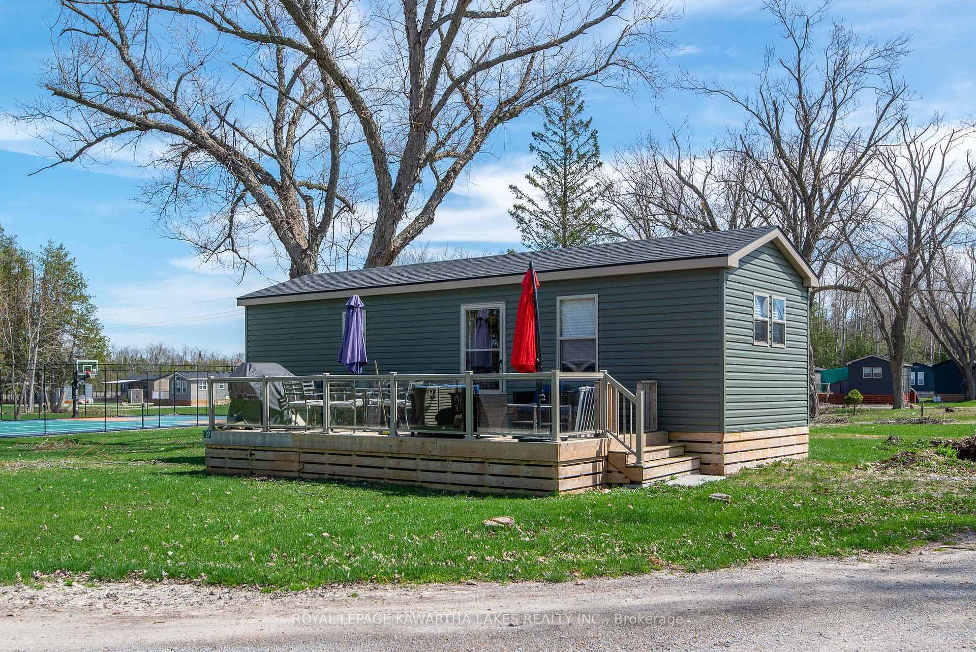 Discover The Perfect Getaway In This 2021 Northlander Shaftesbury Trailer, Nestled In The Tranquil Cedar Valley Cottage Resort In Kawartha Lakes.