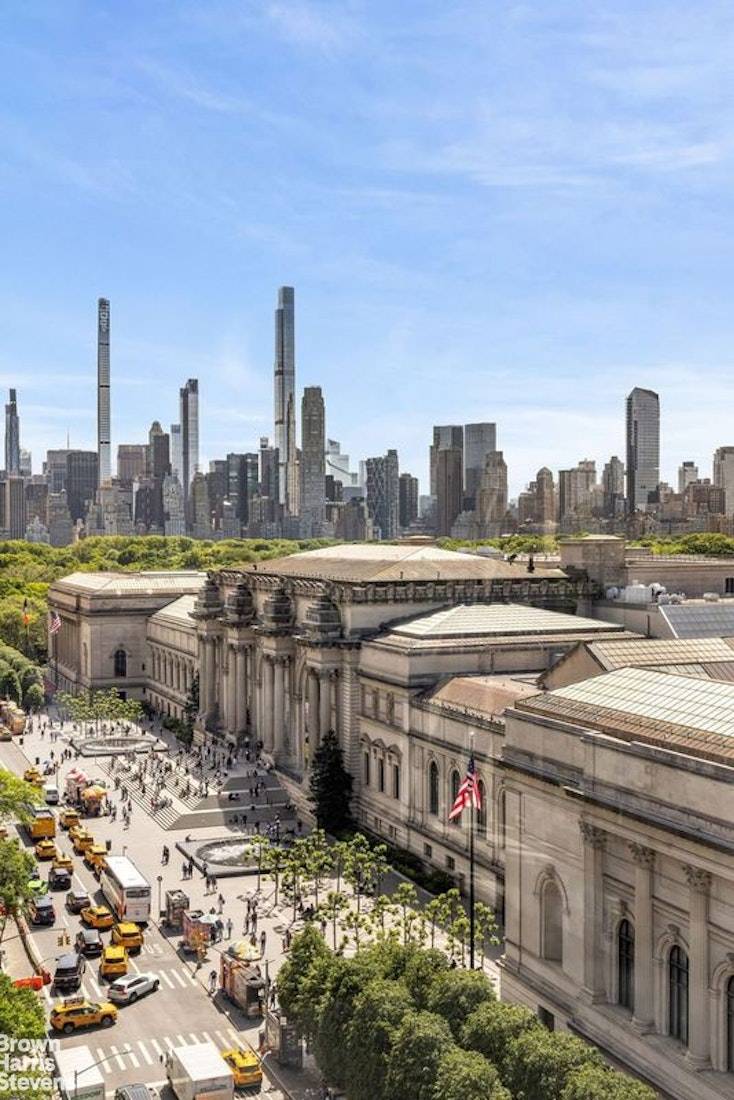 Spectacular Corner Fifth Avenue Residence Perched high above Central Park and The Metropolitan Museum of Art, this rarely available southwest corner residence at 1030 Fifth Avenue is a true gem.