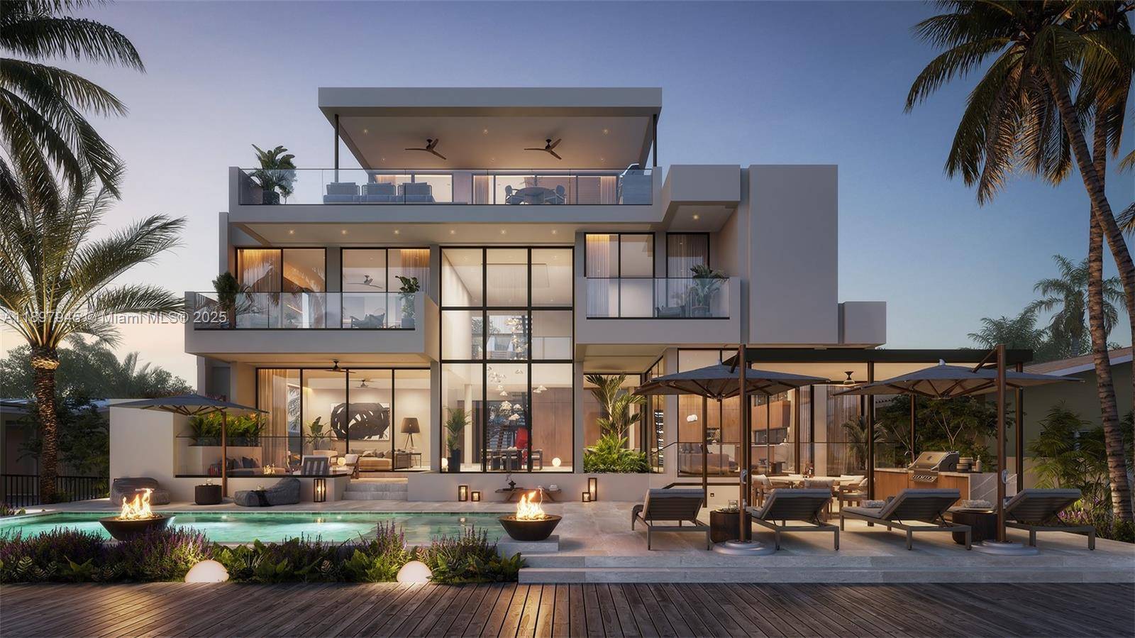 Perfectly positioned on one of Las Olas Isles most coveted streets, this modern waterfront masterpiece by renowned 2C Design offers the ideal balance of serene sophistication and contemporary design.