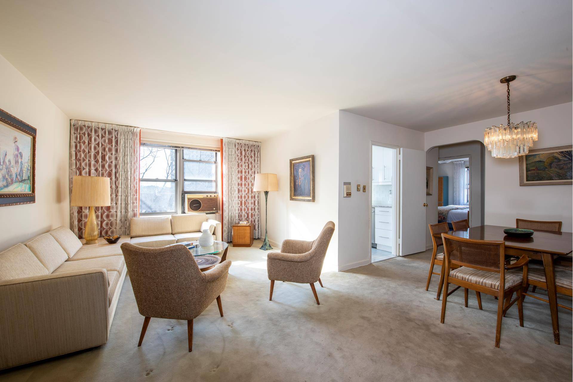 Spacious, sun flooded corner 2BR apartment in full service building conveniently located in prime Forest Hills location.