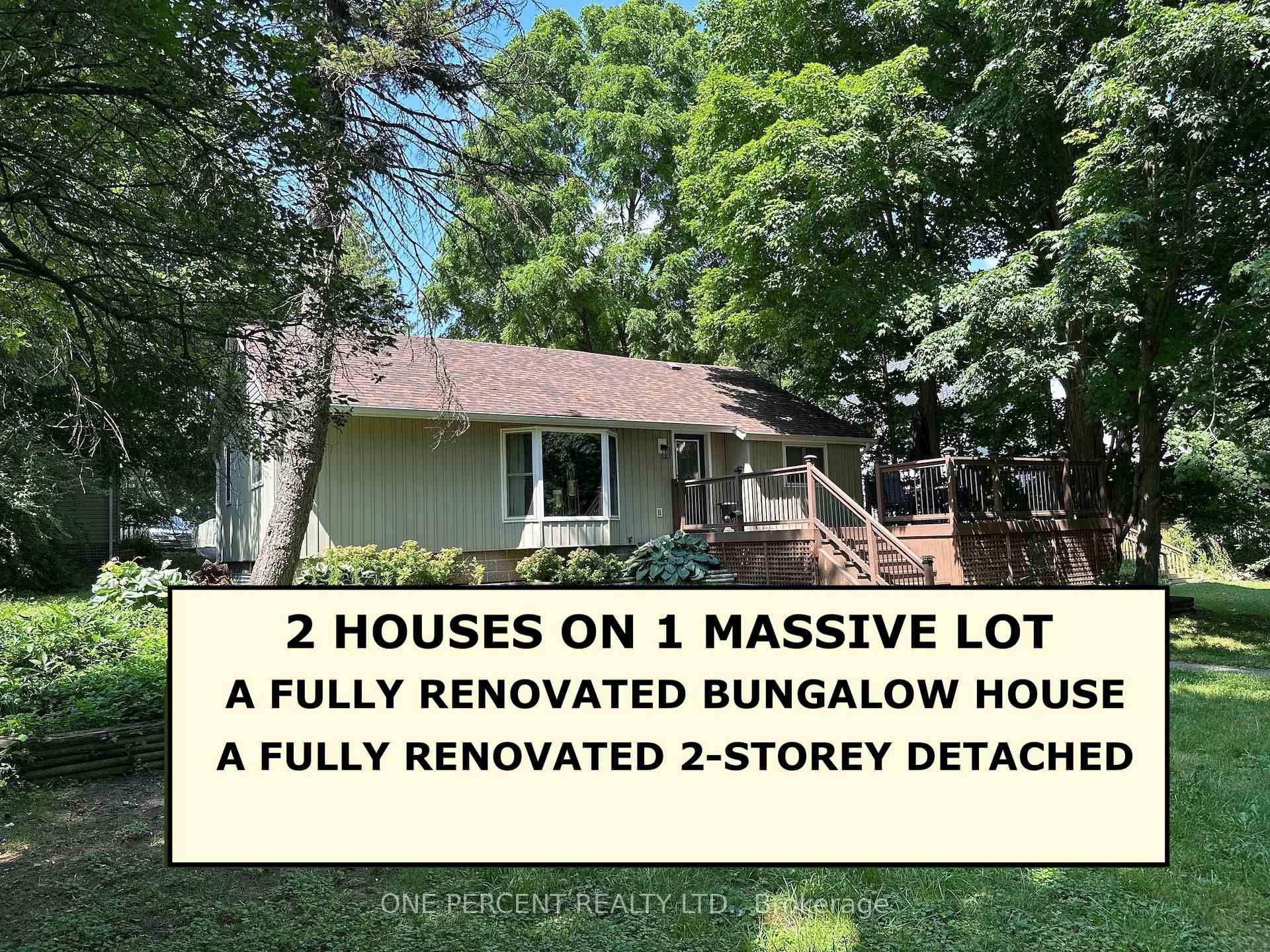 2 houses in one lot ! This Unique Property Features Both Fully Renovated ; Bungalow amp ; 2 Story Detached House.