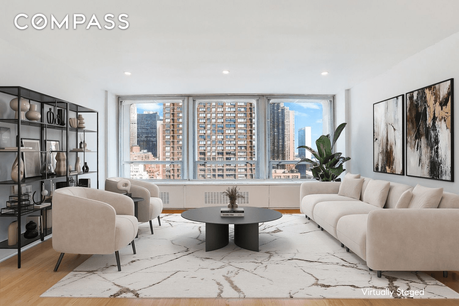 Experience refined city living in this sun filled, gut renovated one bedroom condo with coveted southern exposure.