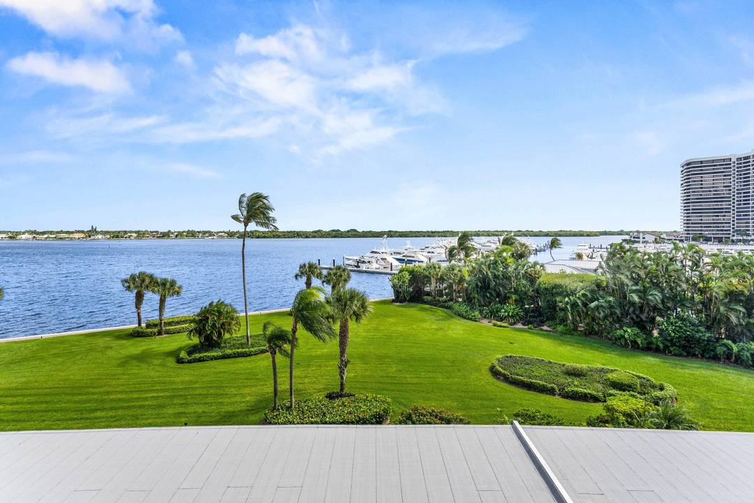 Don't miss this exciting all newly remodeled GEM at Old Port Cove, Quay South, with its 48 linear ft of waterfront for amazing sunrises, expansive daytime views and spectacular sunsets ...