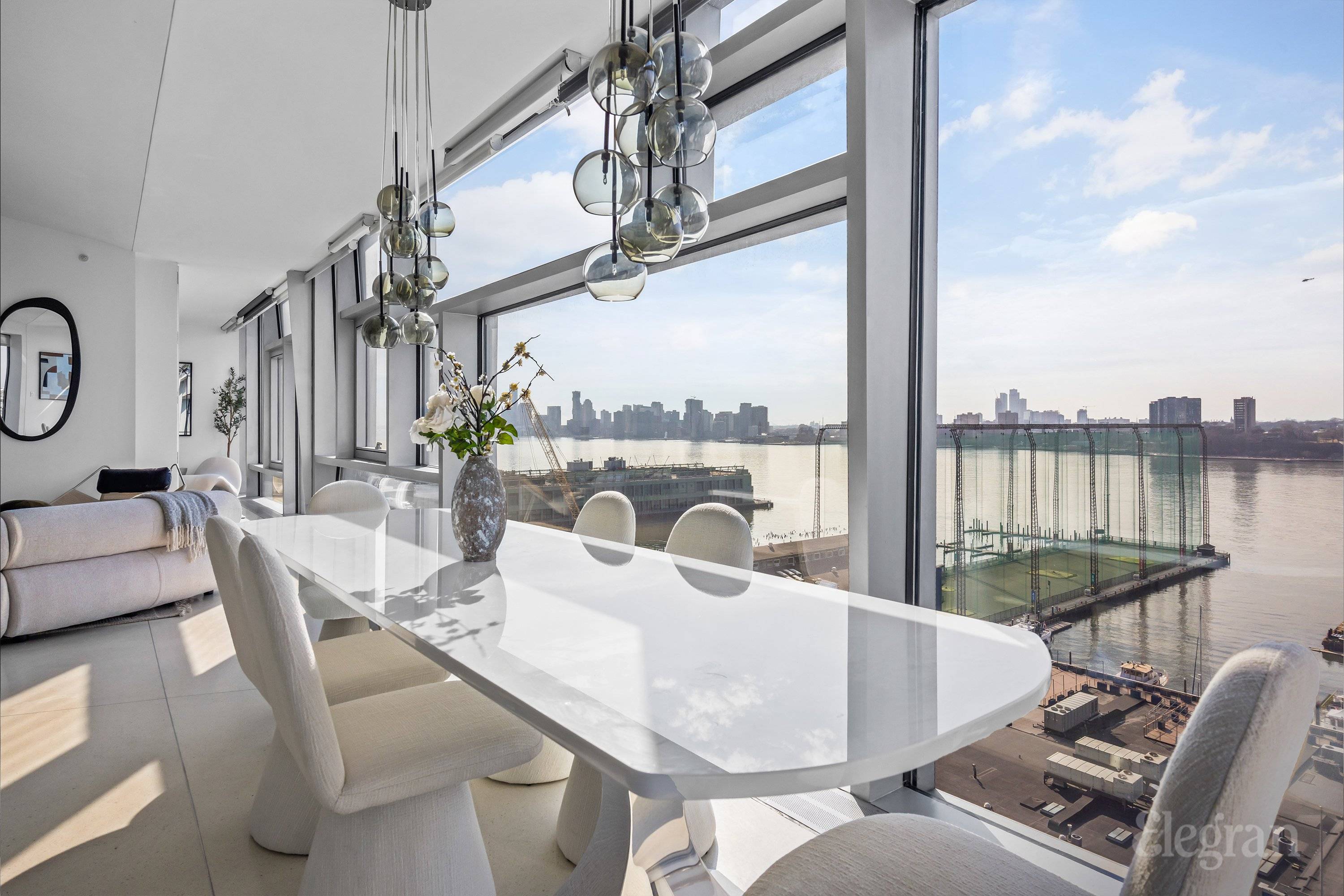 A Jean Nouvel Masterpiece with Breathtaking Hudson River Views Welcome to Residence 16A at 100 11th Avenue, an architectural triumph designed by the legendary Jean Nouvel.
