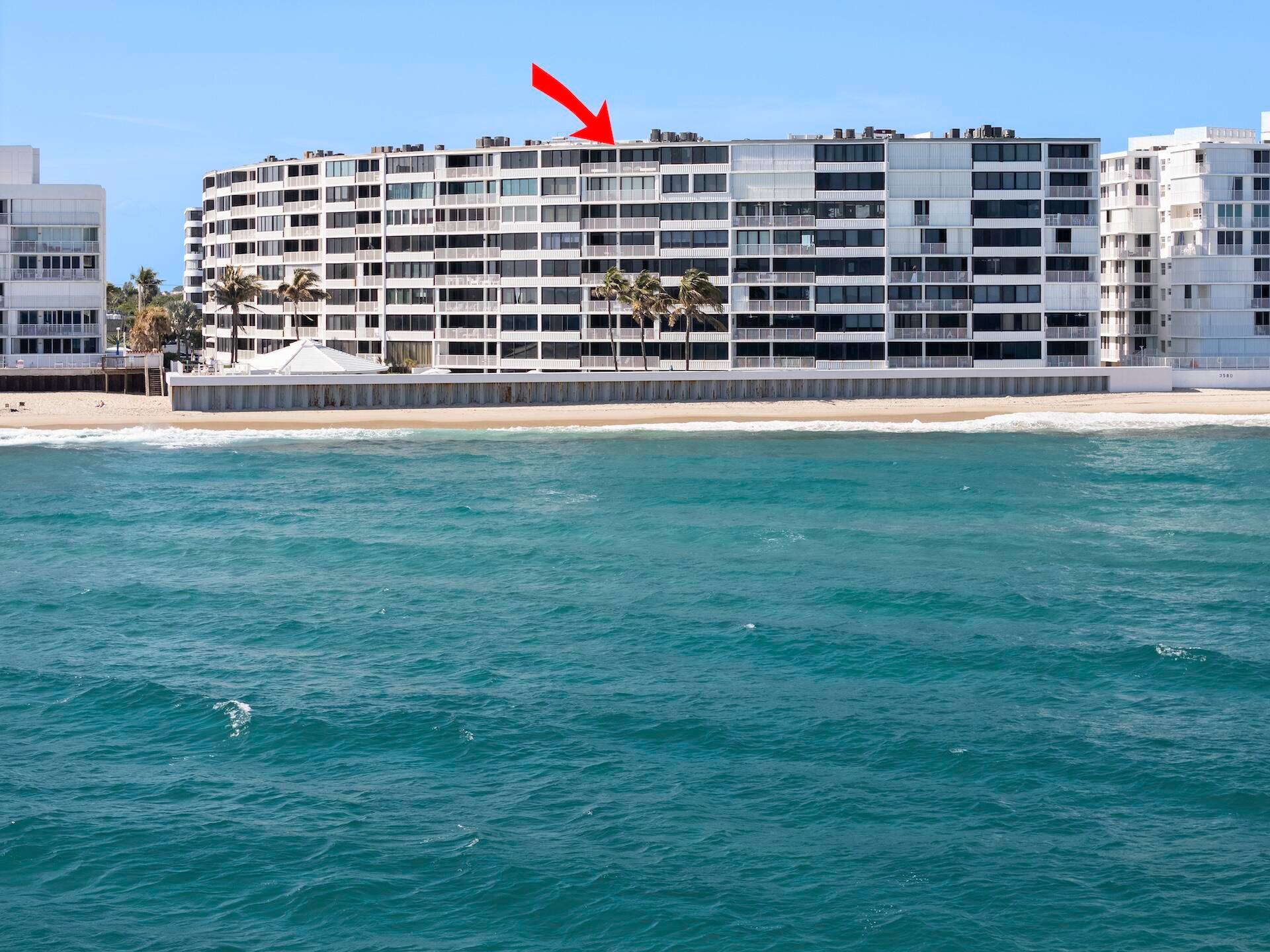 This breathtaking top floor penthouse offers a luxurious lifestyle with unparalleled ocean views from every room.