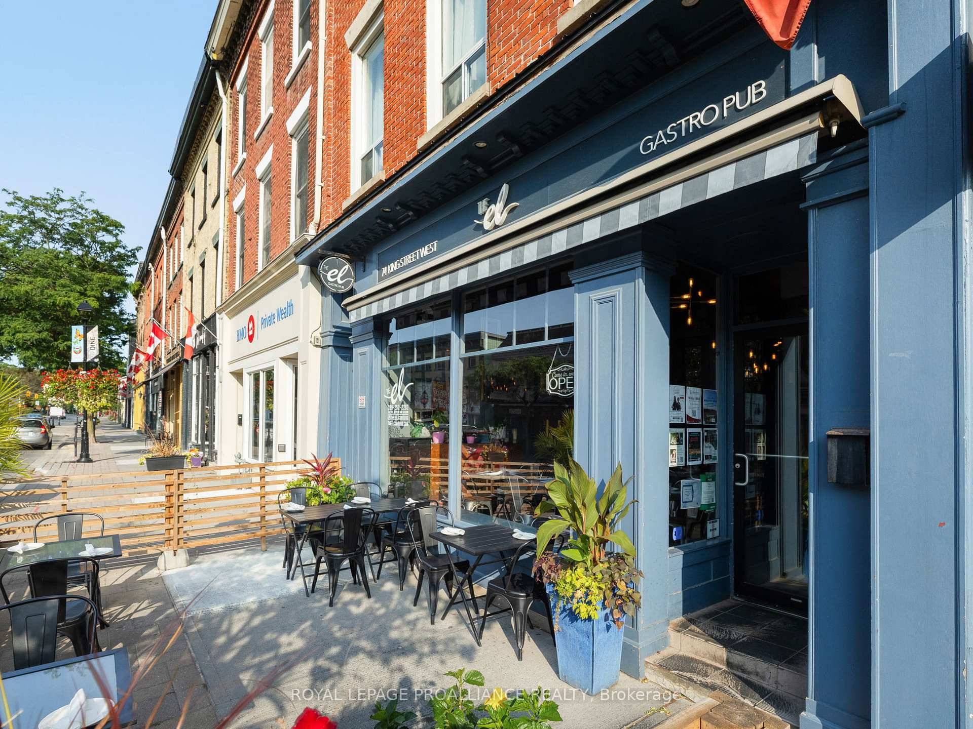 An exciting opportunity awaits in the heart of downtown Cobourg with the sale of The EL, a thriving and well established gastropub located at 74 King Street West.