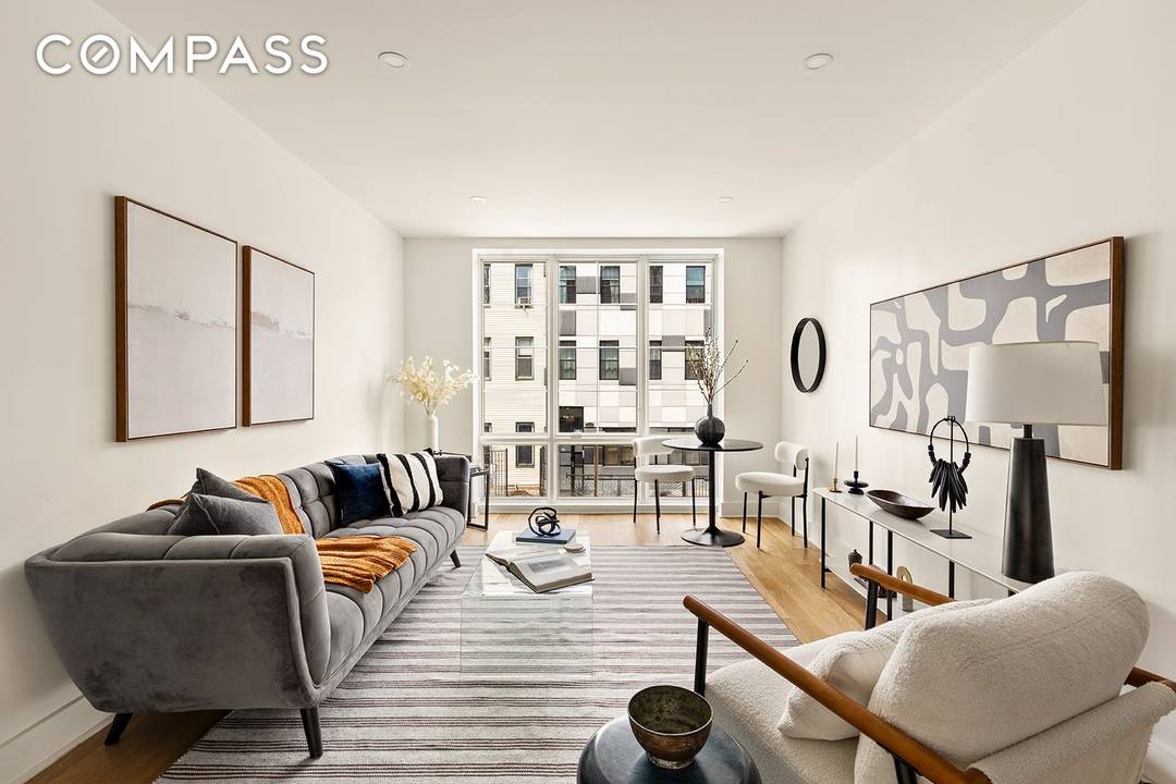 Welcome to Unit 2B at 40 Schaefer Street, a stunning one bedroom, one bathroom residence in a brand new boutique condominium development nestled between Brooklyn's popular neighborhoods Bedford Stuyvesant and ...
