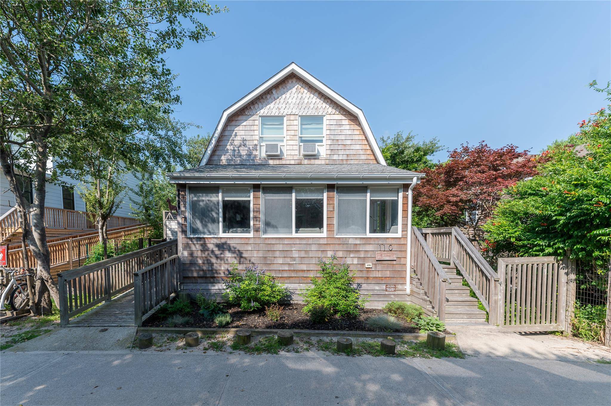 This exquisite beach house, just steps from the ocean, is located on one of the most desirable blocks in Ocean Beach.