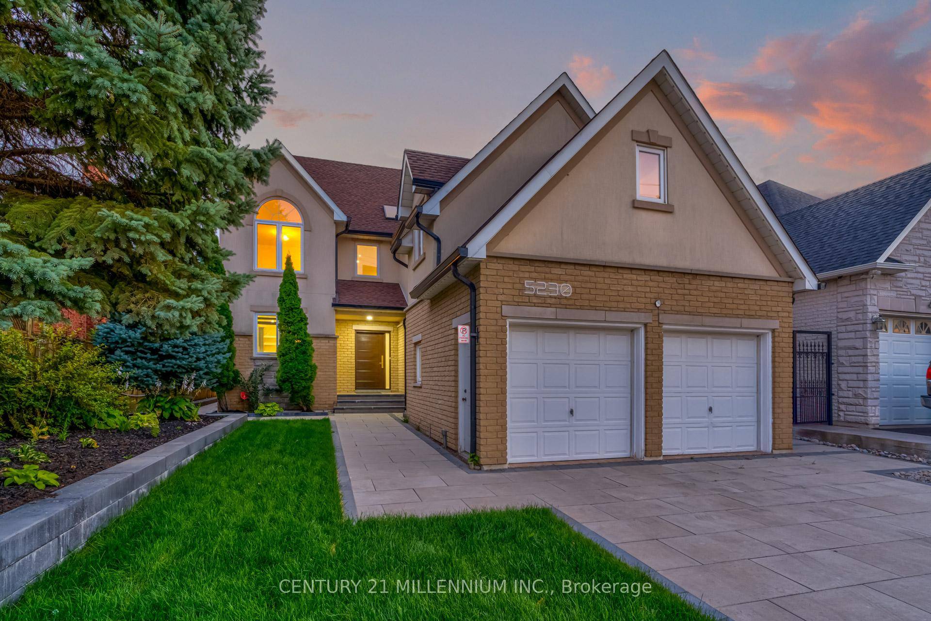 Custom 3500 plus square foot home, gracing a sprawling 182 foot deep lot, nestled amidst woodedconservation in the highly sought after East Credit locale.