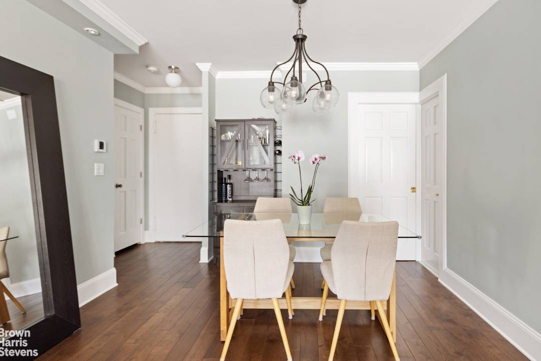 This high floor spacious two bedroom, one and a half bath home has been totally transformed, with no details spared.