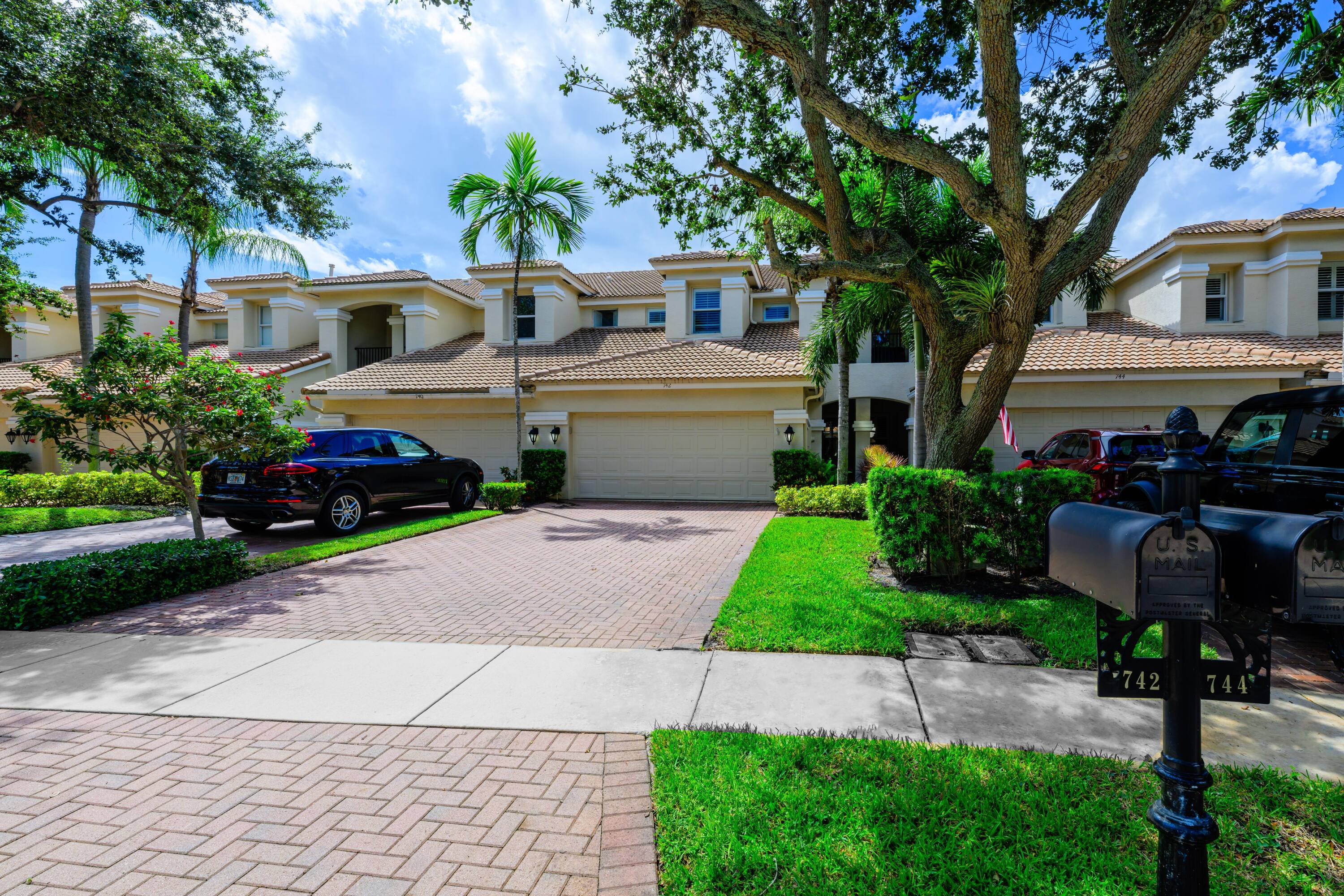 This modern 3 bedroom 2. 5 bath townhouse offers luxury living with the added security of a gated community.