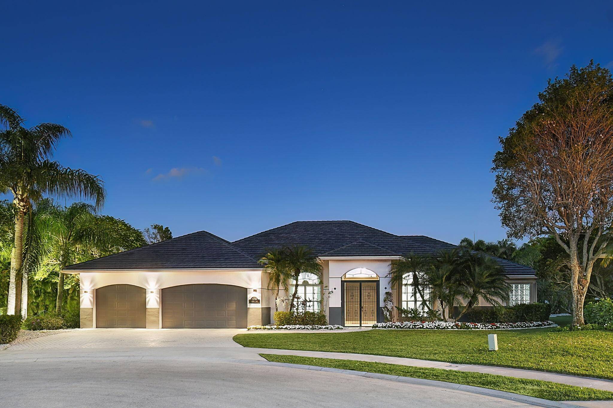This lovely home, redesigned to be a peaceful retreat, is just a short distance from the horse show.