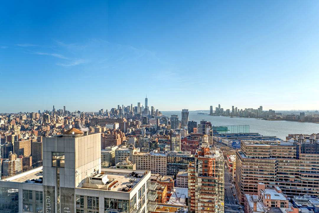 Rarely available at 15 Hudson Yards, this beautifully designed 2 bedroom, 2.