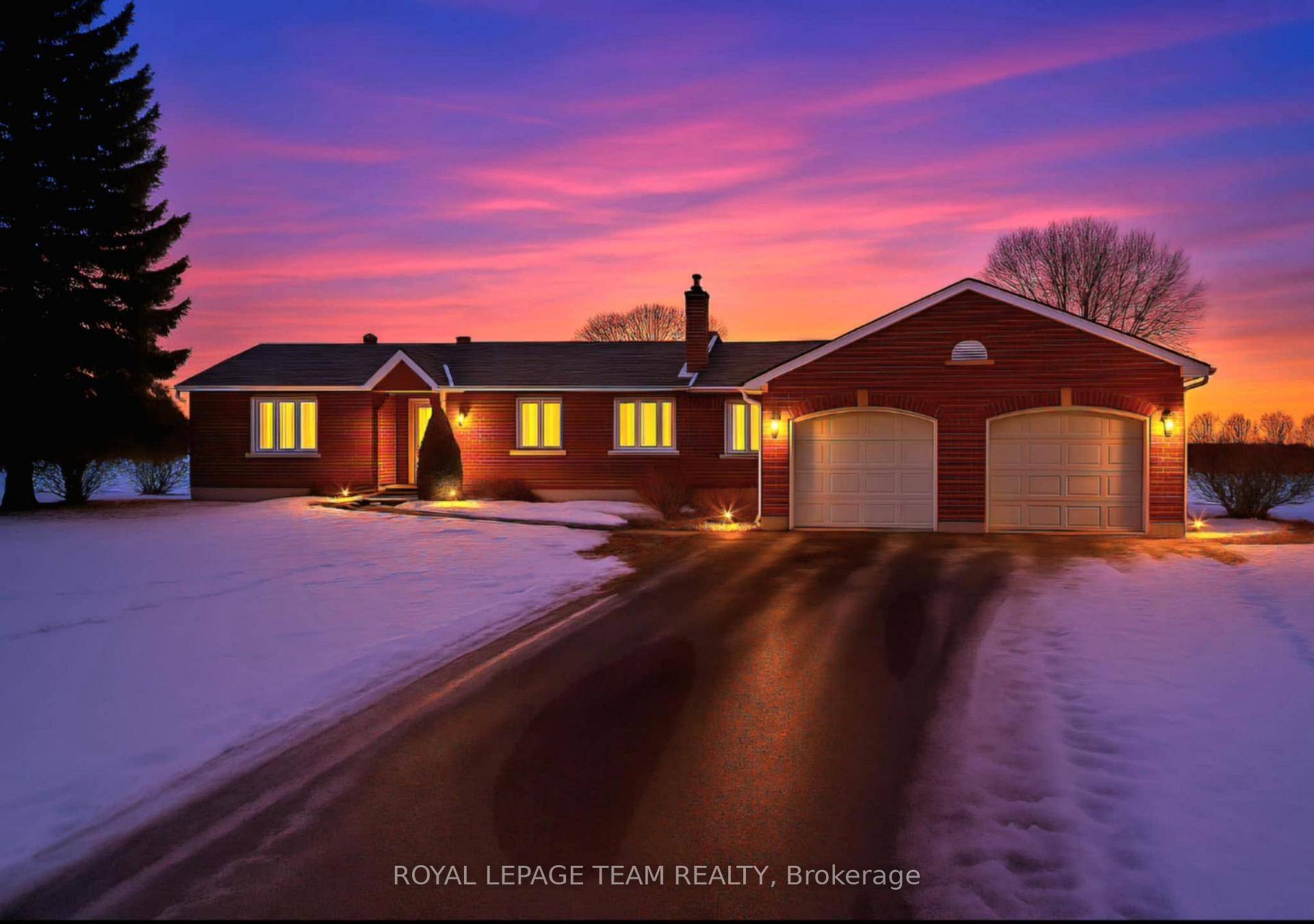 This charming 3 bedroom, 2 bath bungalow offers the perfect blend of comfort and country living.