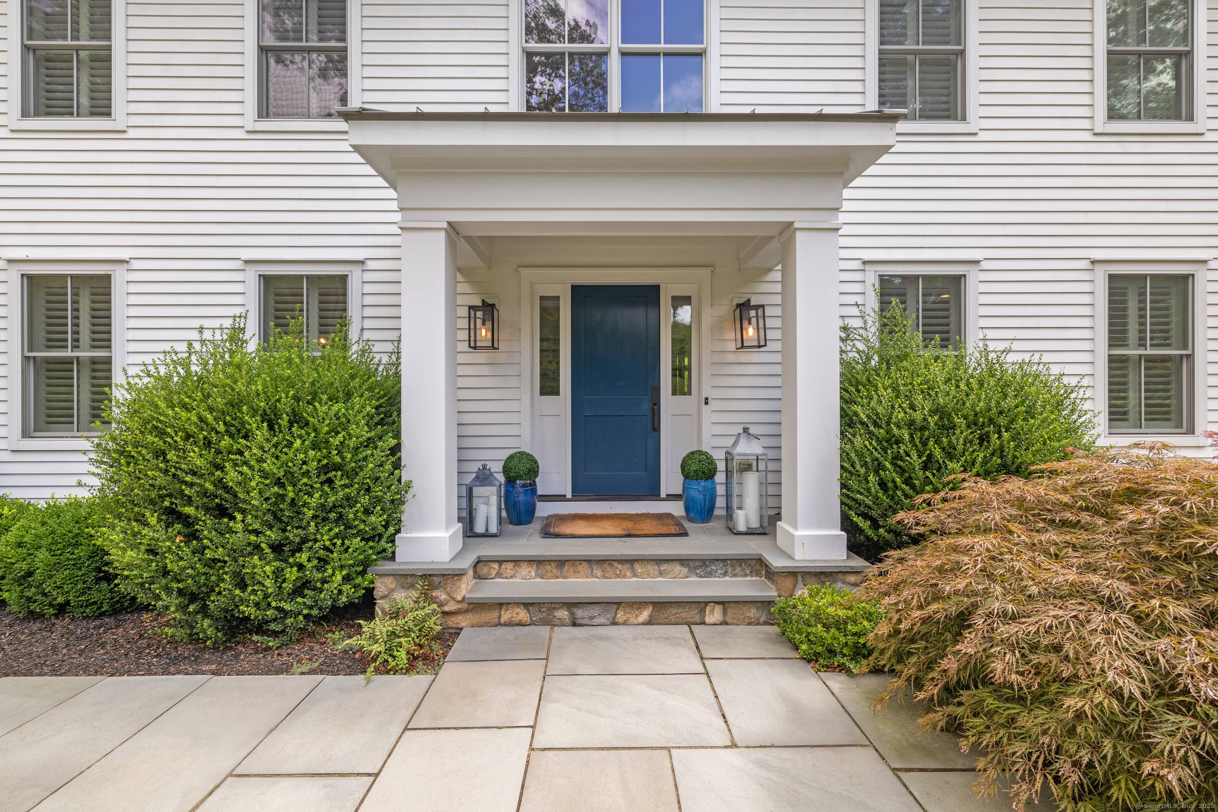 Welcome to 225 Good Hill Road in Weston, Connecticut a modern transitional Colonial where timeless elegance meets contemporary design.