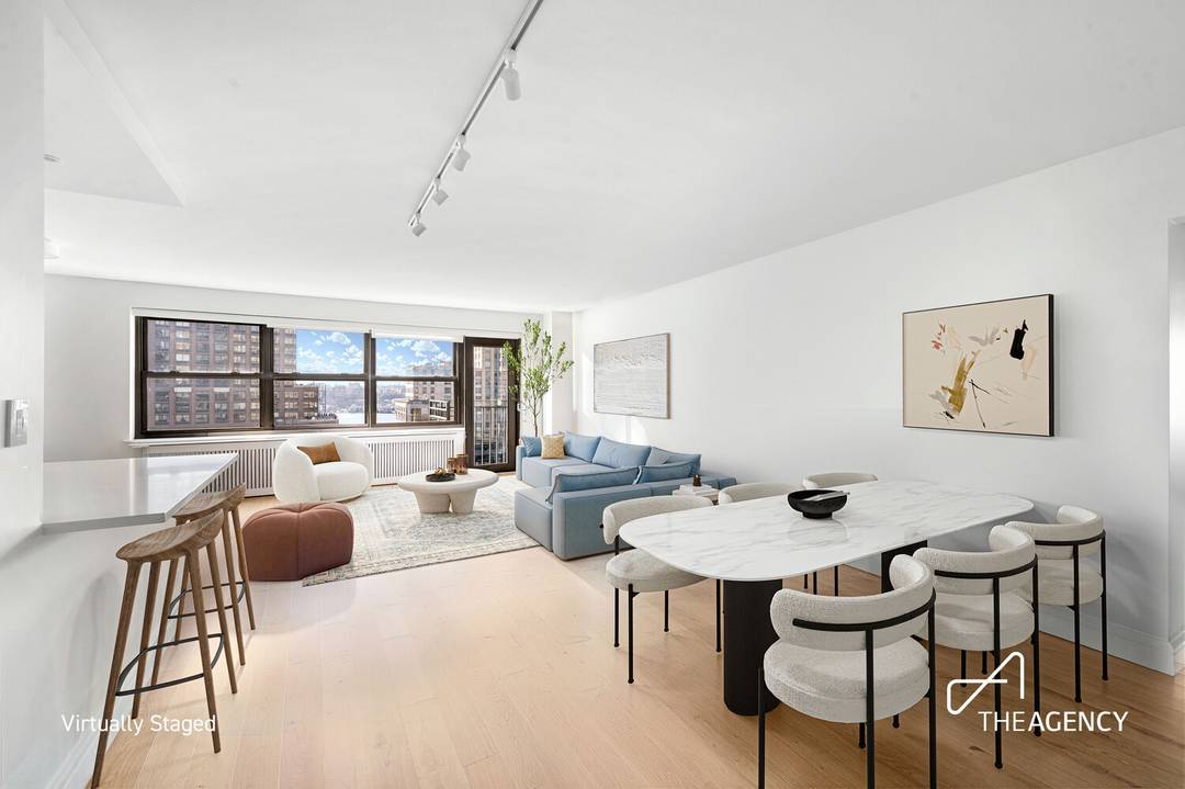 Welcome home to this oversized high floor two bedroom with an expansive terrace amp ; Hudson River views.