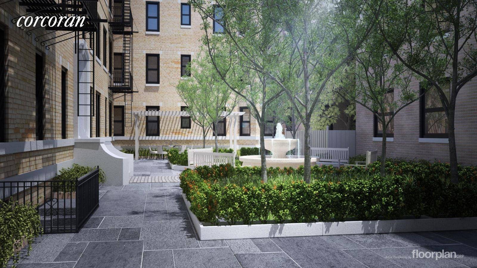 Located off Prospect Park in the historic north Flatbush neighborhood, Bedford Gardens Condominiums are redesigned for modern living but not at the expense of prewar details.