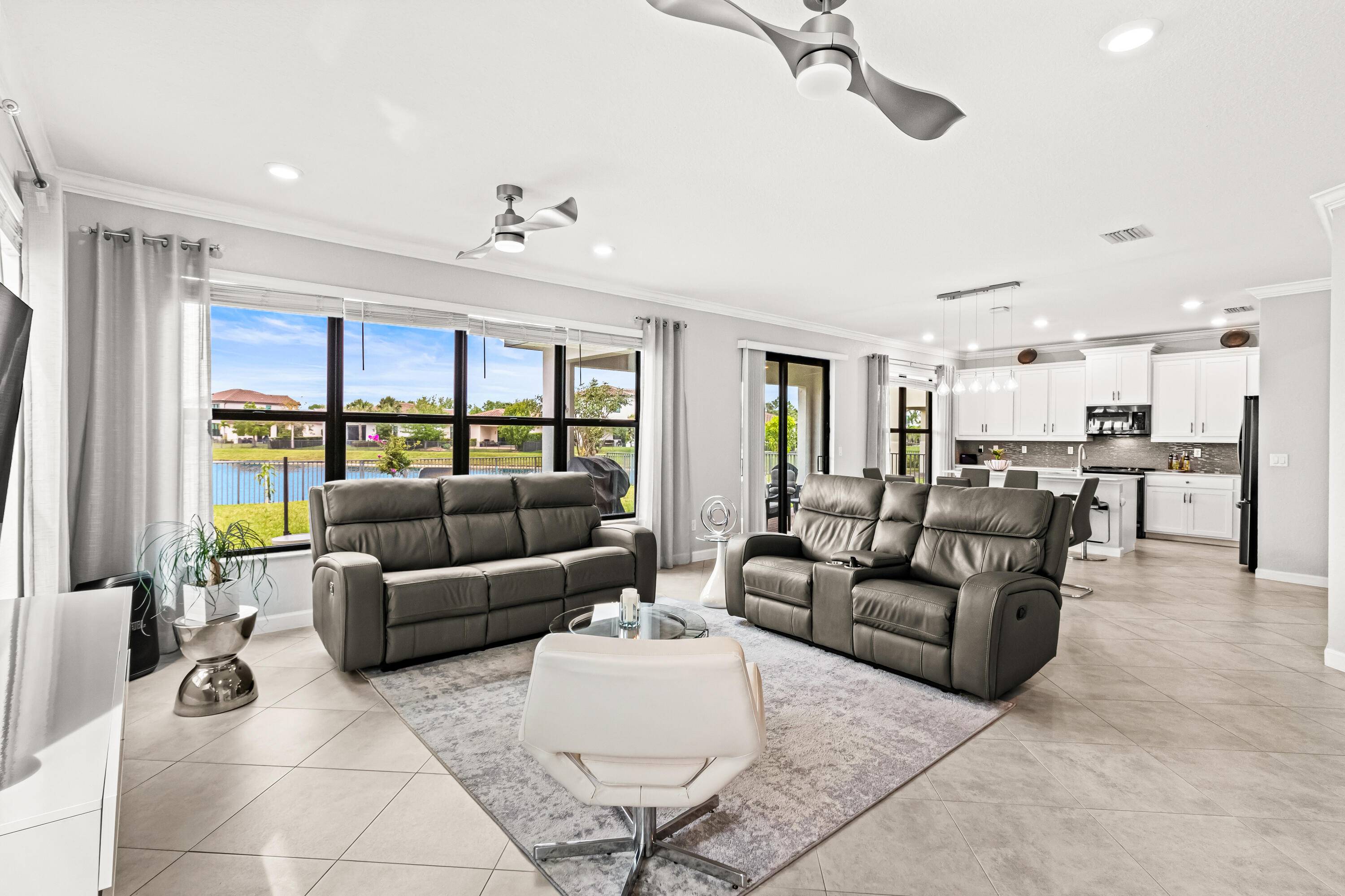Stunning Lakefront Home in the Exclusive Bellasera Community in Royal Palm Beach, Fl.