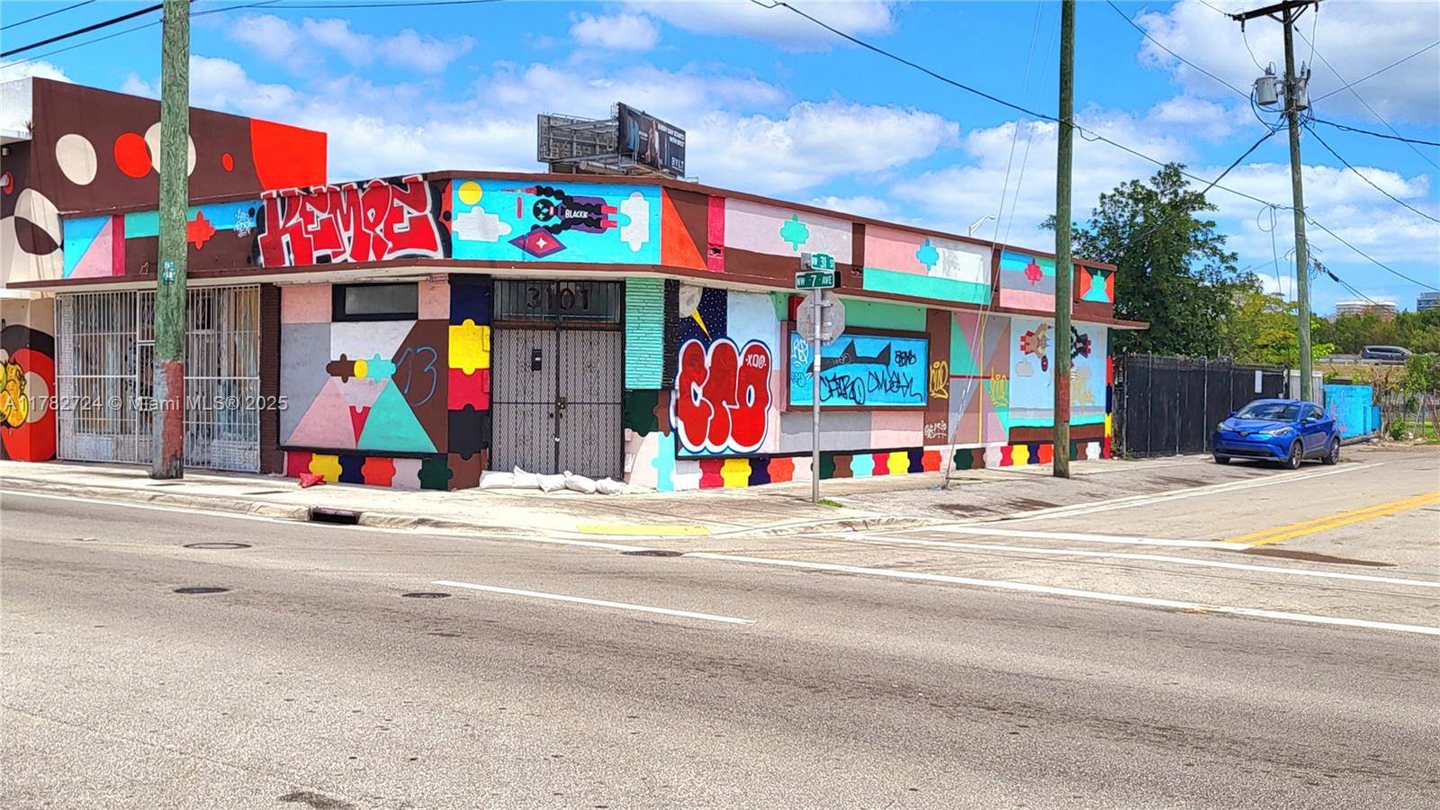 Excellent opportunity to own a freestanding commercial property located in the highly desirable West of Wynwood WOW District.