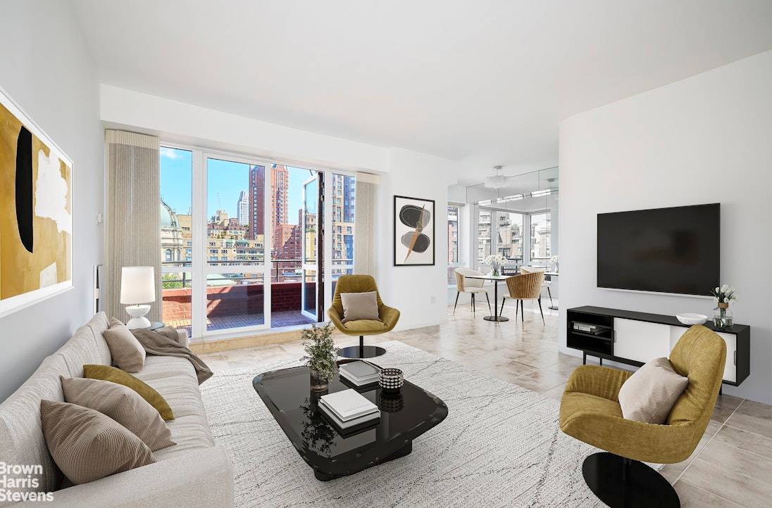 Rarely available in the heart of the Upper East Side, this expansive one bedroom, 1.