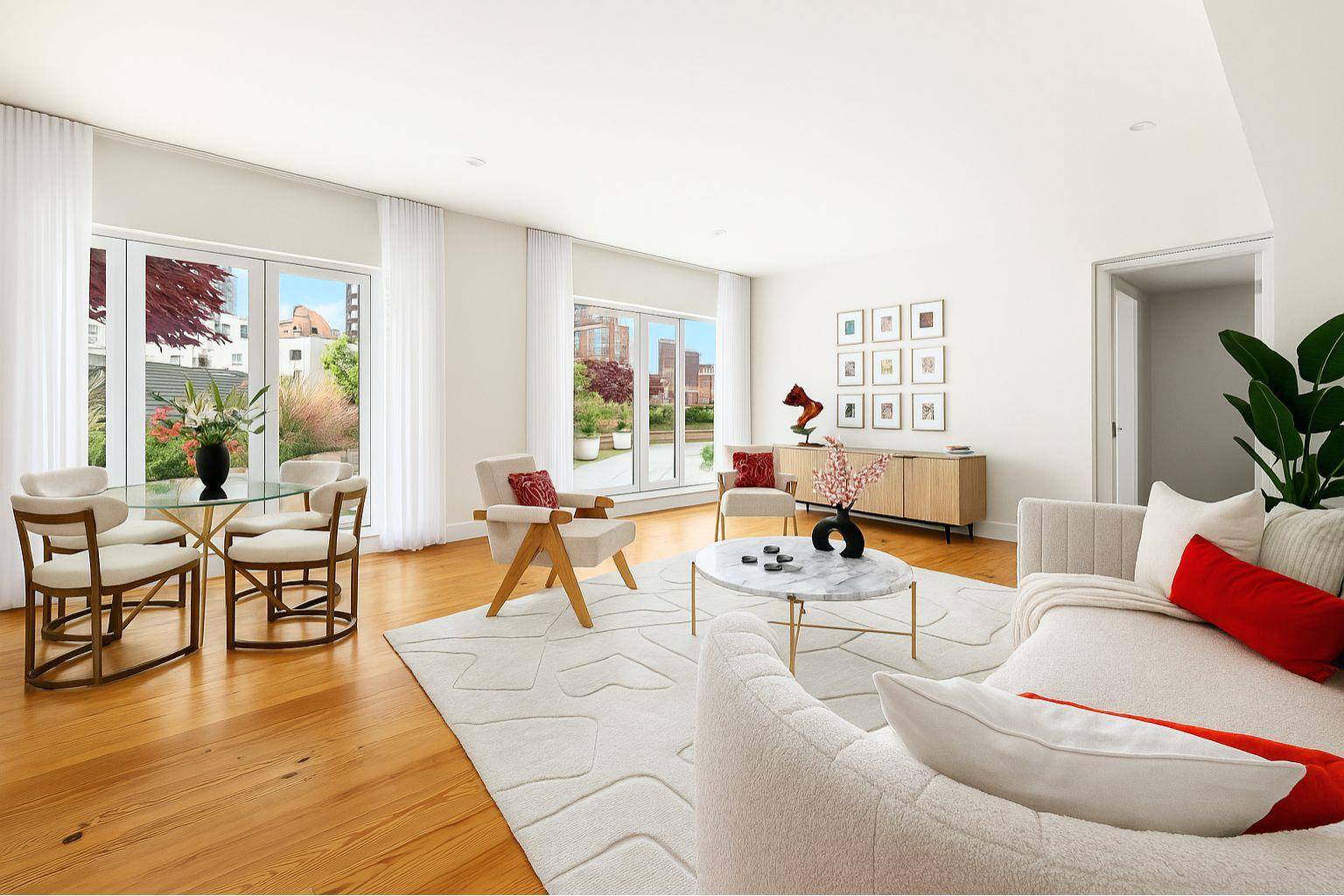 The Penthouse Duplex at 427 East 90th Street Create Over 4, 700 SF of Mint Condition Living 1, 400 SF of Private Outdoor Space A truly rare opportunity to combine ...