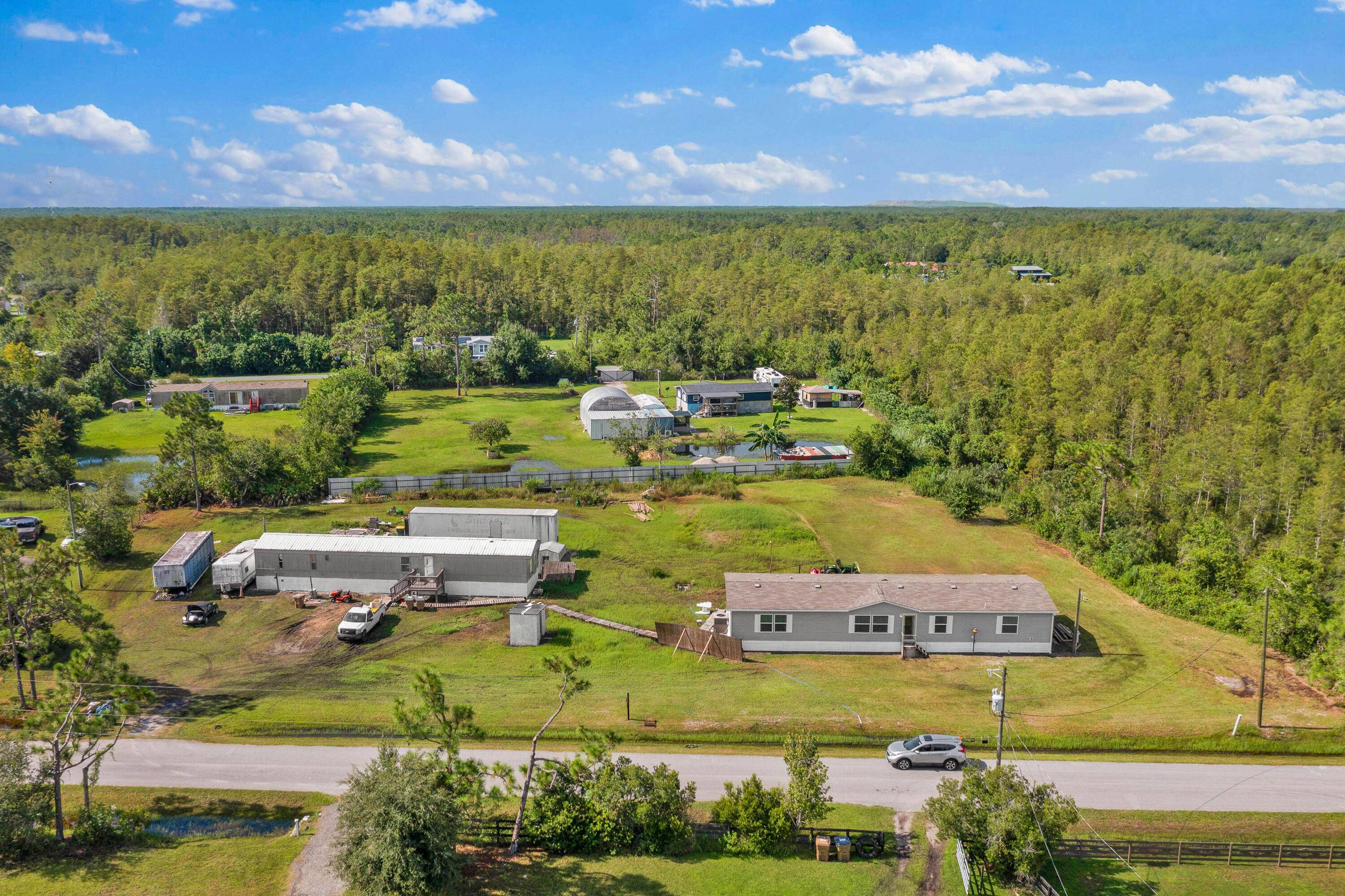 2 Homes on 1. 3 Acres. Primary Home built in 2023 5 Bed 3 Bath, Guest Home 3 Bed 2 Bath.