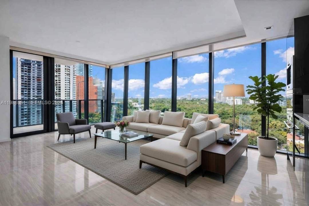 Most desirable 1 bedroom line in Echo Brickell Corner Unit Zen amp ; Privacy Experience unparalleled luxury in this tastefully finished corner residence at the boutique Echo Brickell.