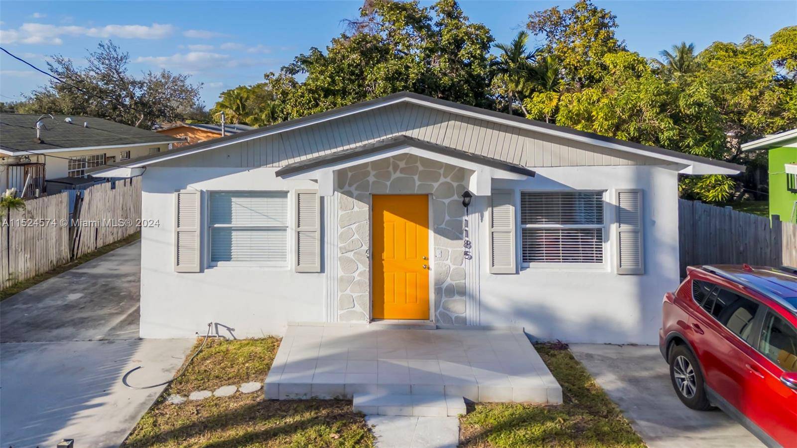 Stunning fully updated gated 3 bedroom 2 bath home centrally located just minutes from Miami Airport, Downtown Miami and Miami Beach !