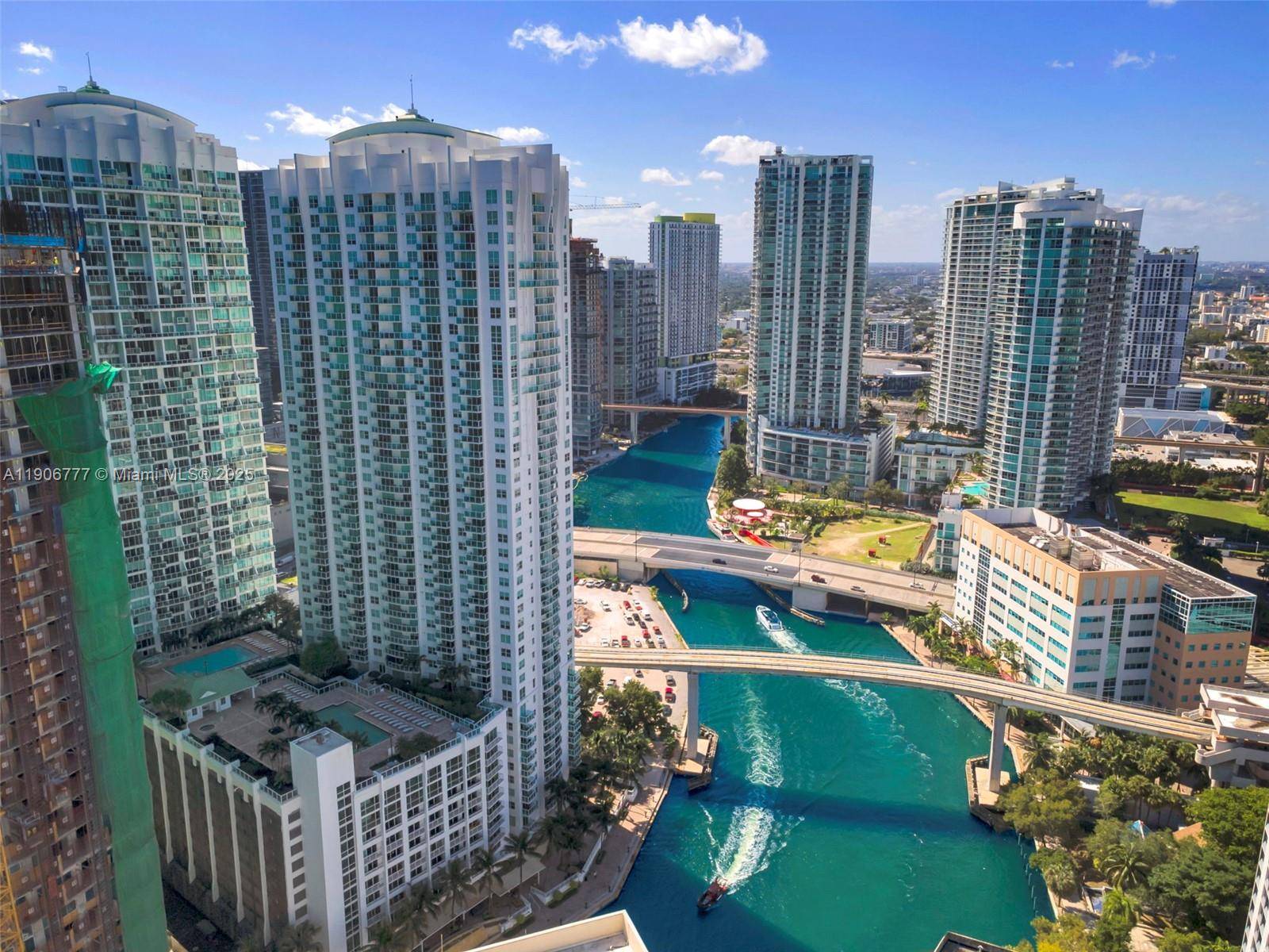 Completely renovated 2 bedroom, 2 bath residence in the highly desirable Brickell on the River North Tower.