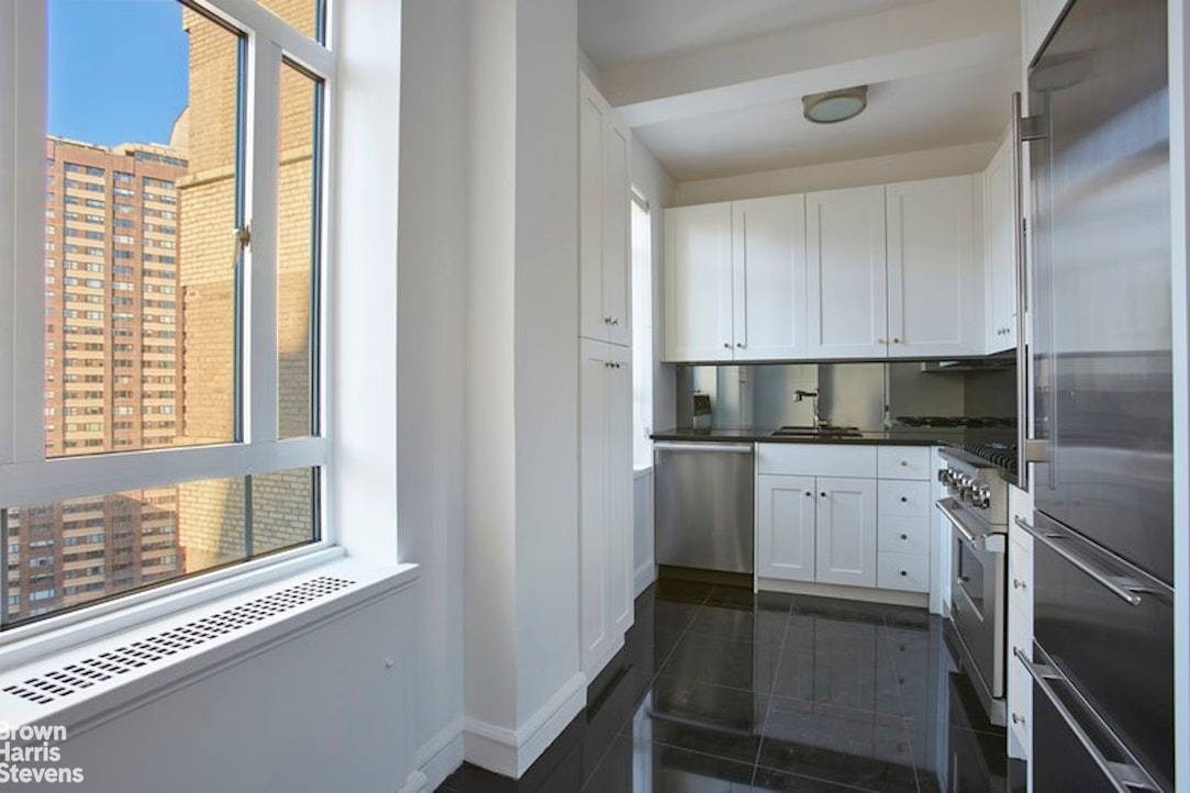 Jaw dropping views of Central Park and the city skyline highlight this sun flooded freshly painted tower two bedroom, two bath residence at The Century, New York's premier full service ...