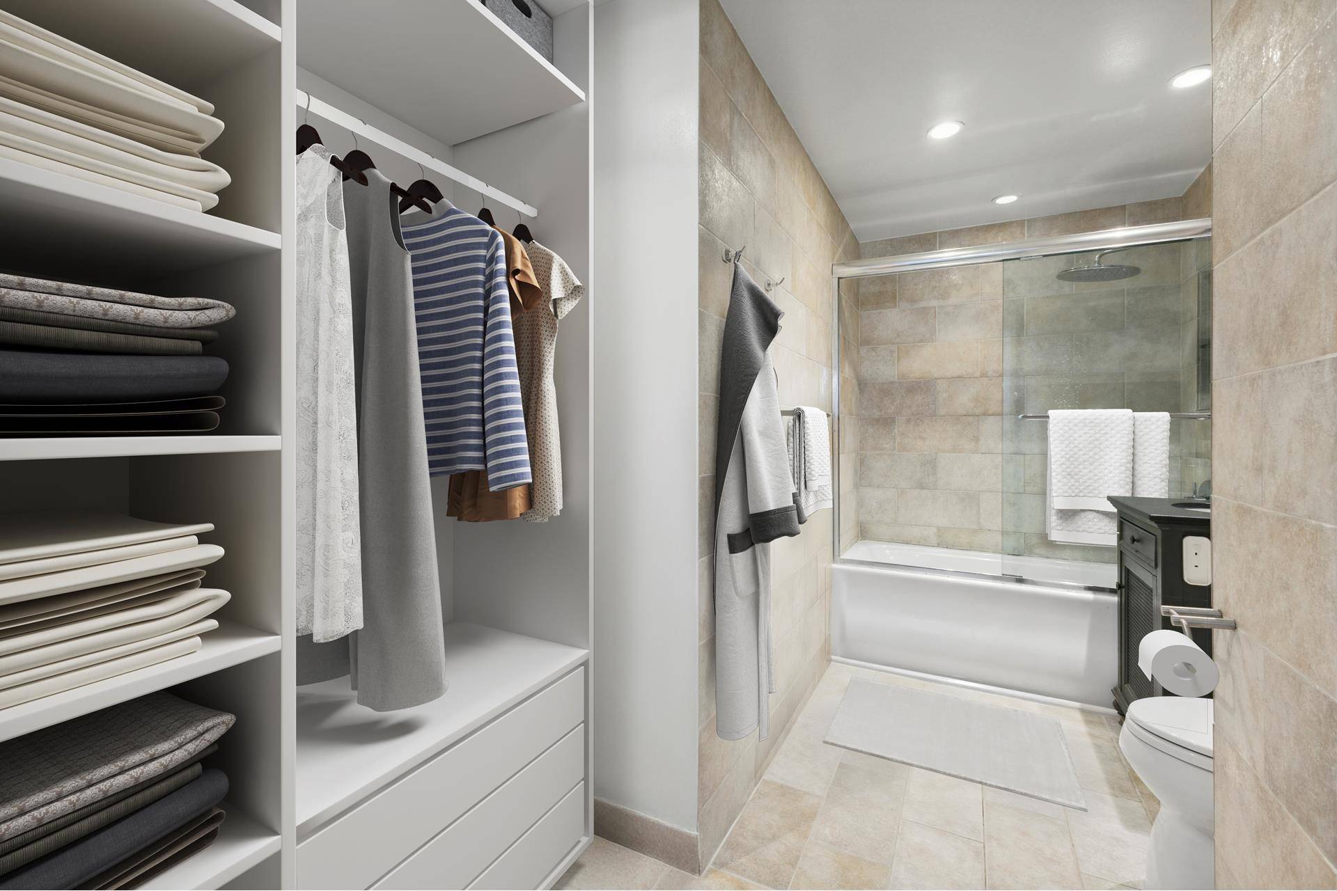 Welcome to a beautifully designed 1 bedroom in one of Manhattan's most sought after full service condominiums.