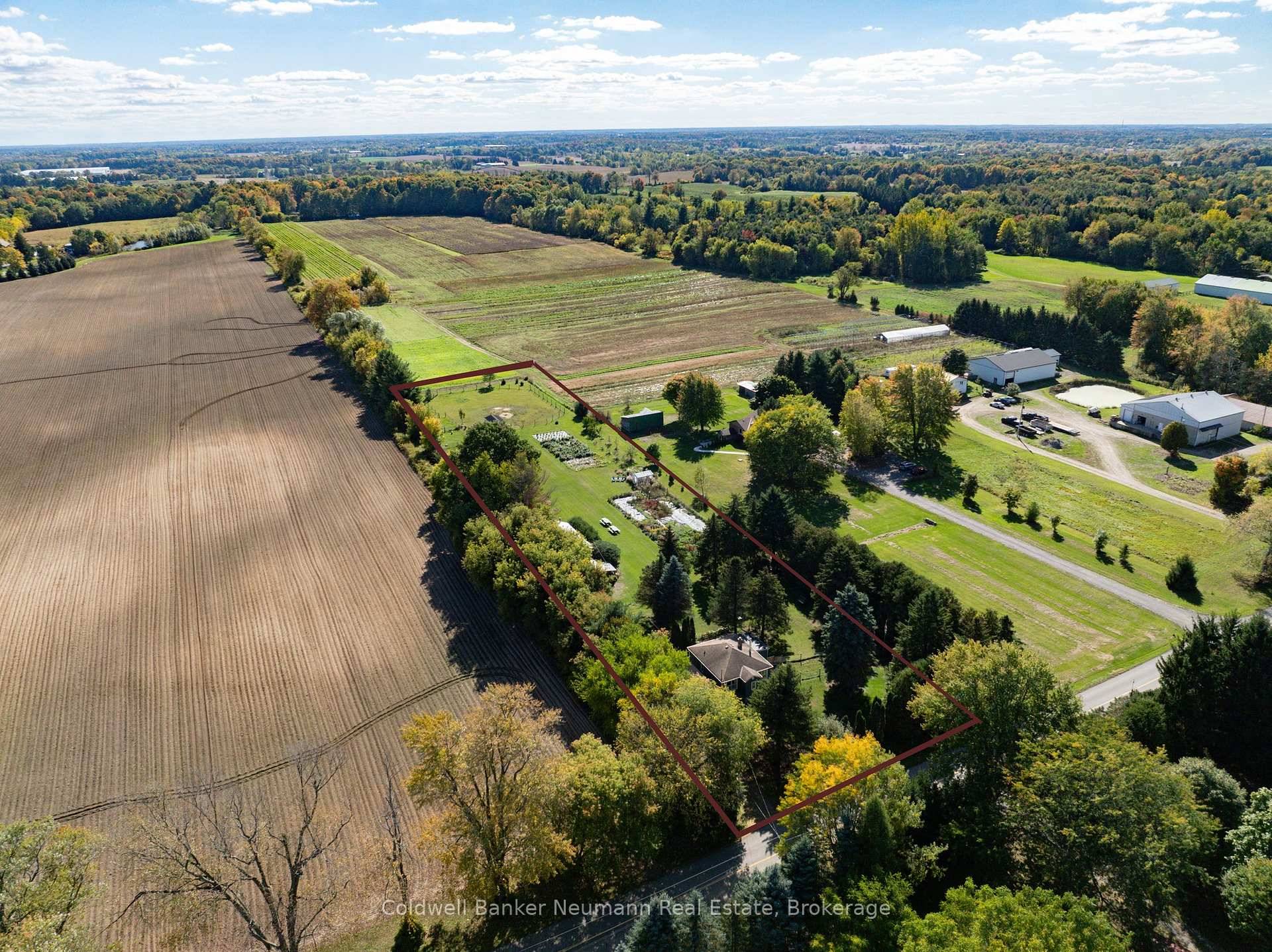 Here is an opportunity to acquire that piece of land to custom build your dream home, or move in and enjoy quiet country living in your cozy cottage.